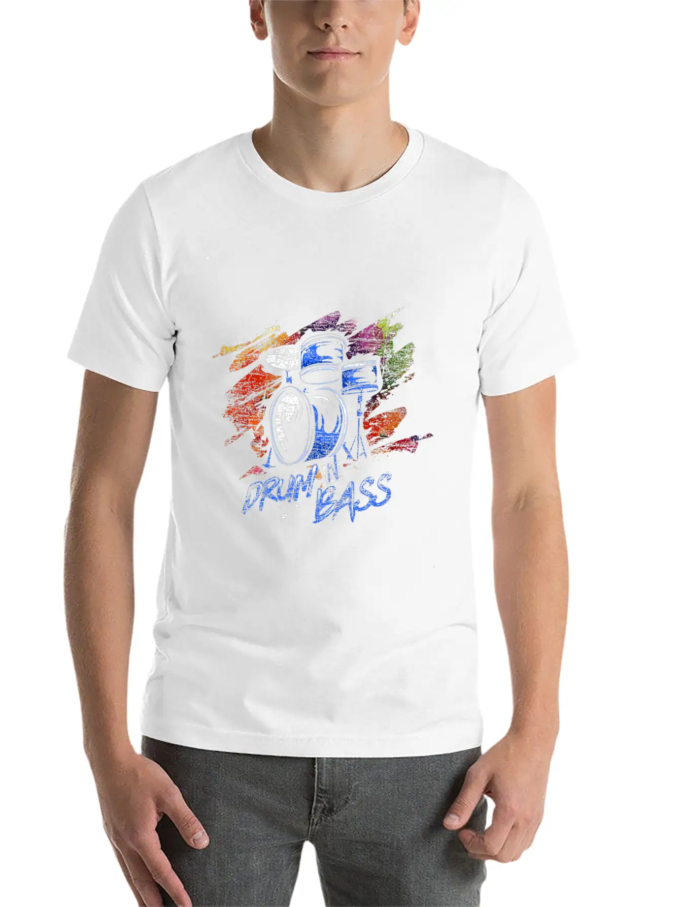 Drum N Bass Timeless Short Sleeve Tee – Comfy And Minimalist Design