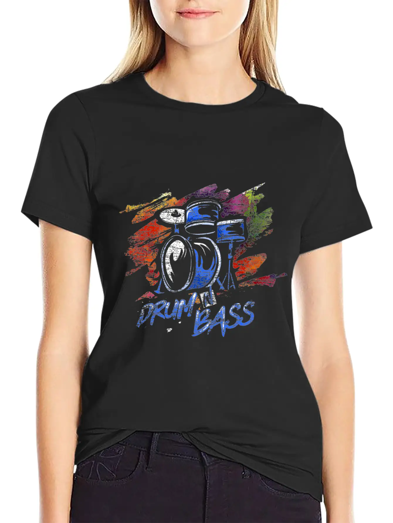 Drum N Bass Timeless Short Sleeve Tee – Comfy And Minimalist Design