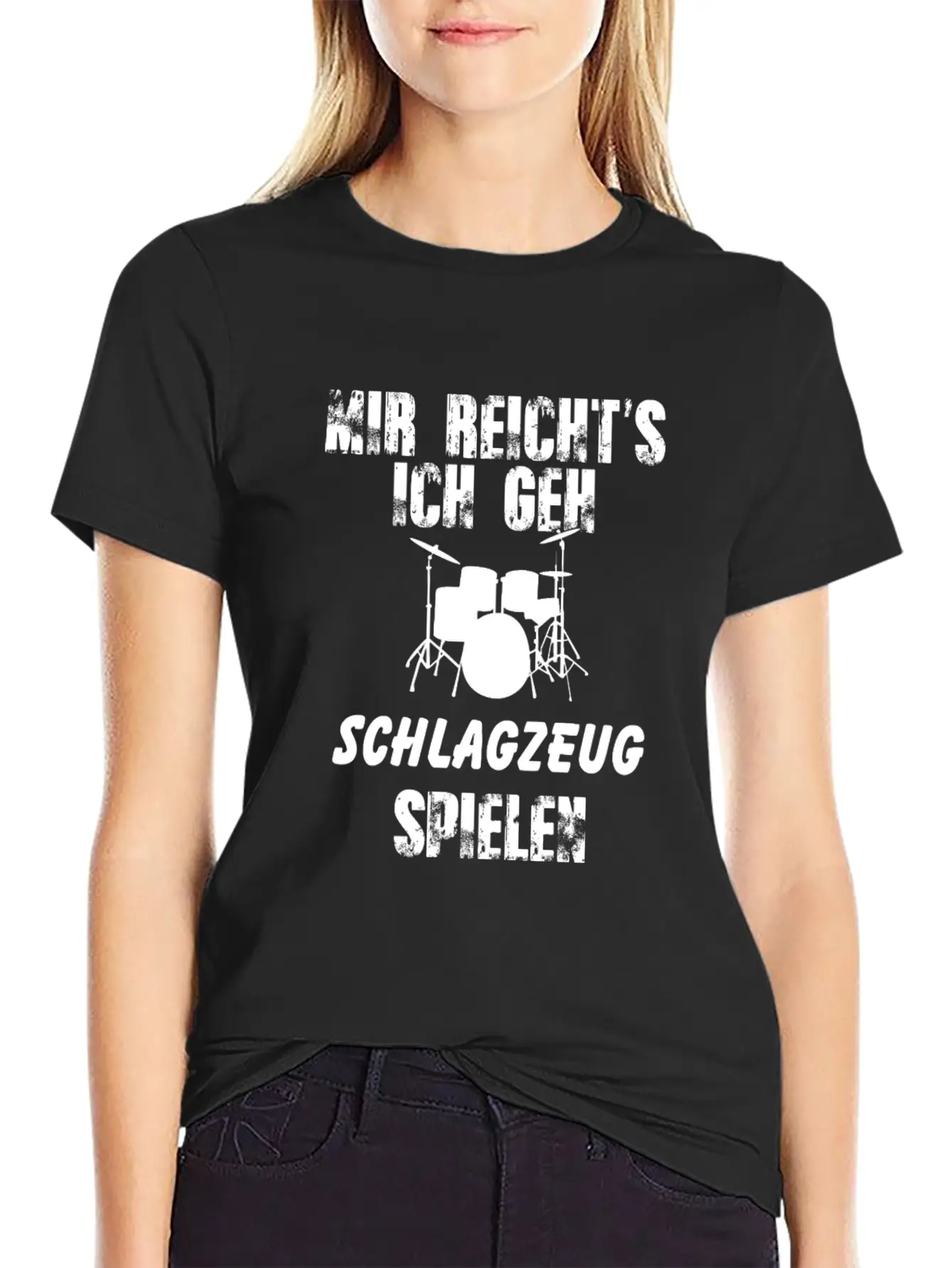 Drum Rockers Comfortable Minimalist Graphic Tee – Summer Style Essential