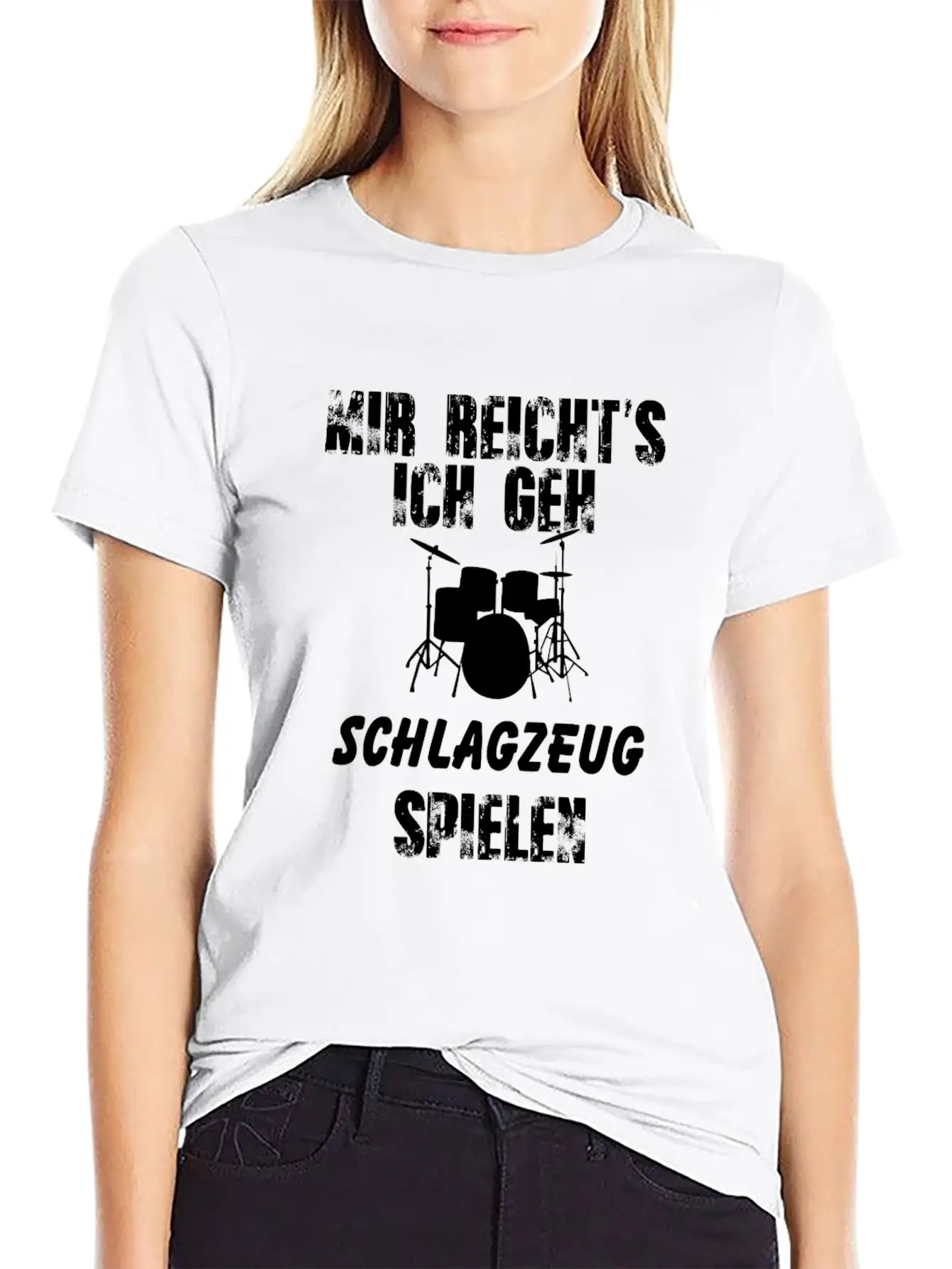 Drum Rockers Comfortable Minimalist Graphic Tee – Summer Style Essential
