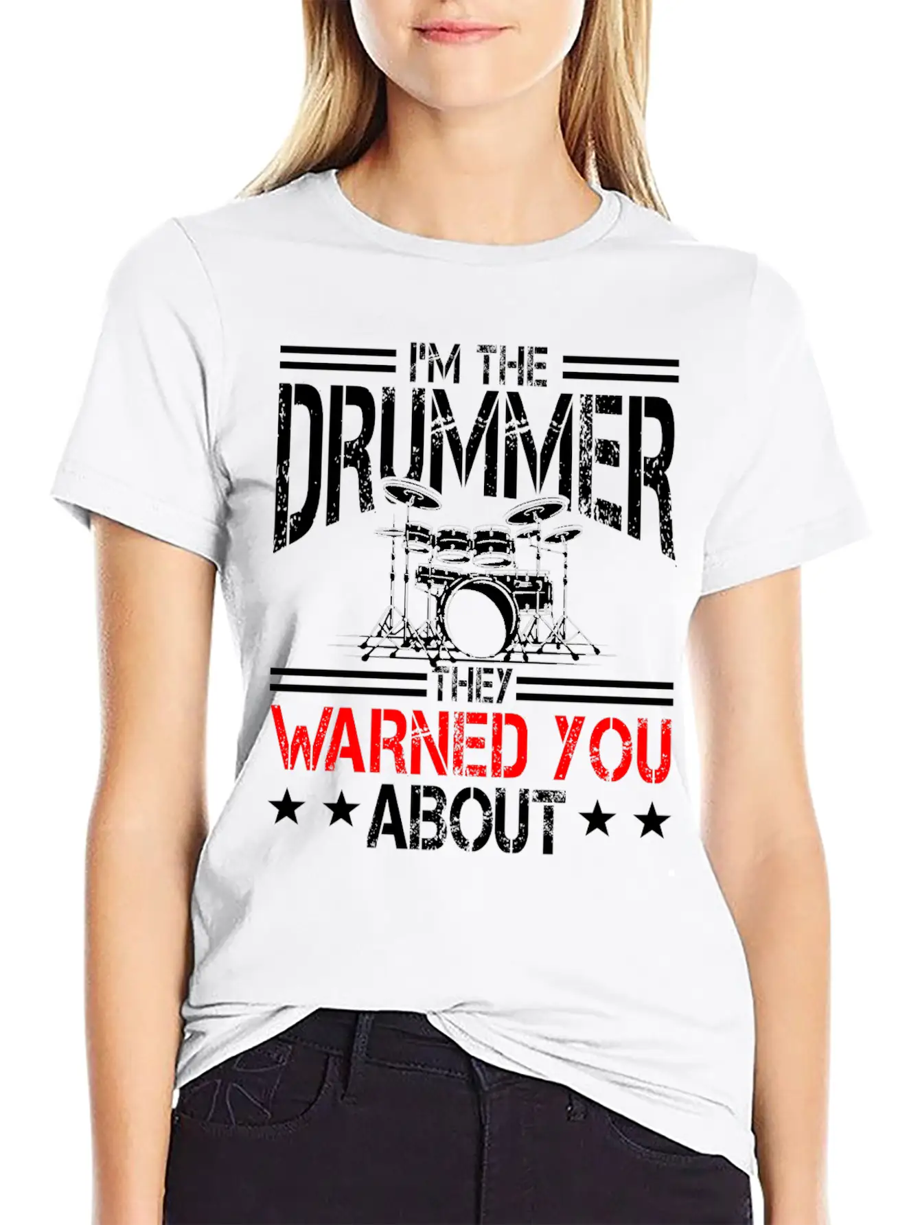 Drummer, Drums, Band Drummer Timeless Short Sleeve Tee – Comfy And Minimalist Design
