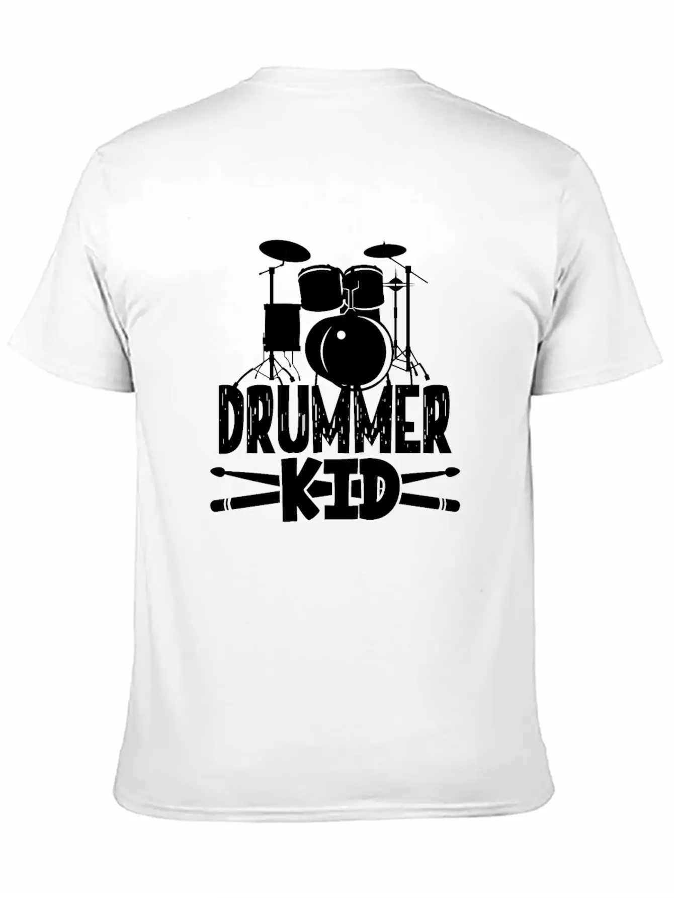 Drummer Kid Stylish Everyday T-Shirt – Unisex Basic Cotton Tee