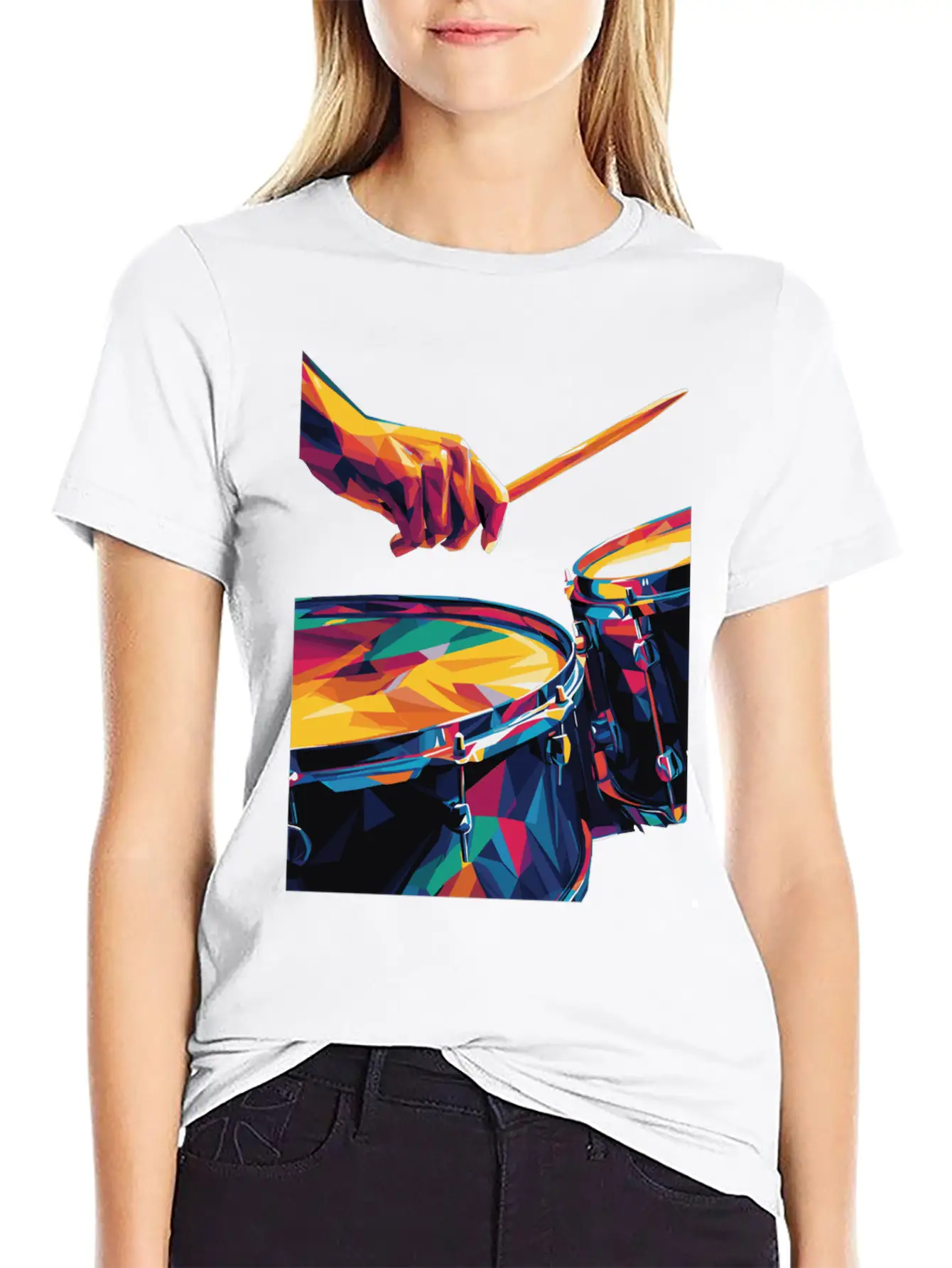 Drums Timeless Short Sleeve Tee – Comfy And Minimalist Design