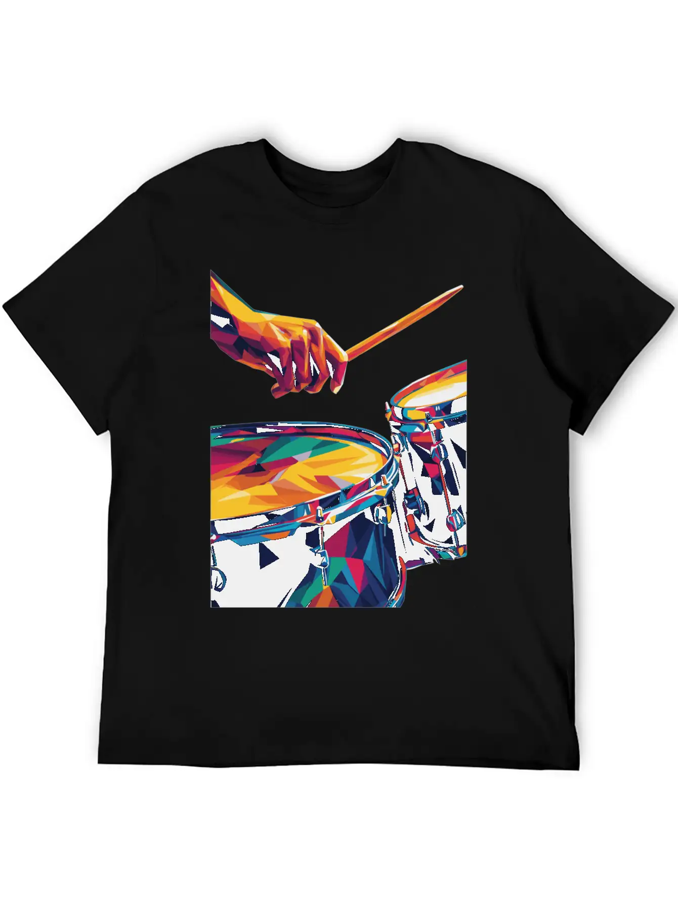 Drums Timeless Short Sleeve Tee – Comfy And Minimalist Design