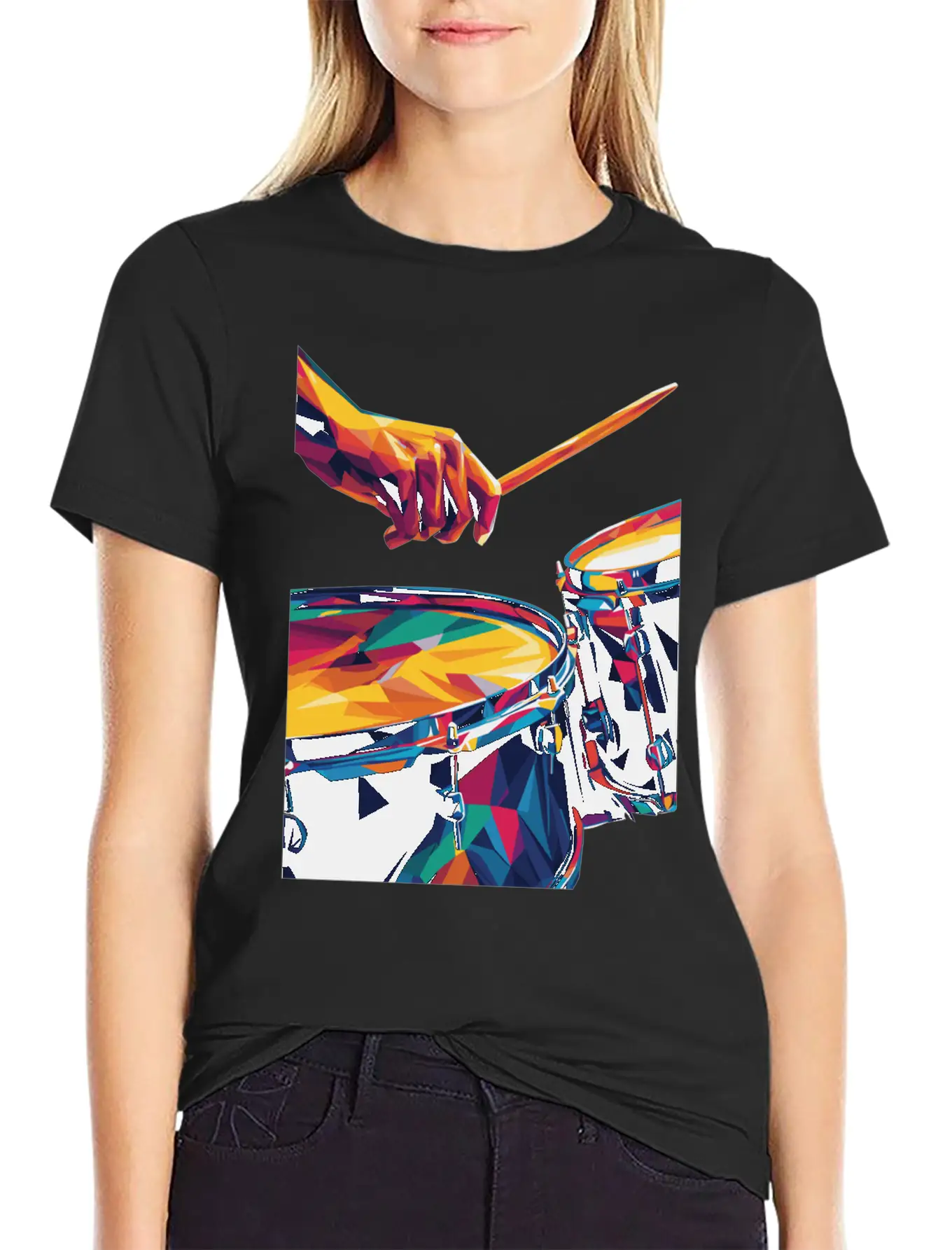 Drums Timeless Short Sleeve Tee – Comfy And Minimalist Design