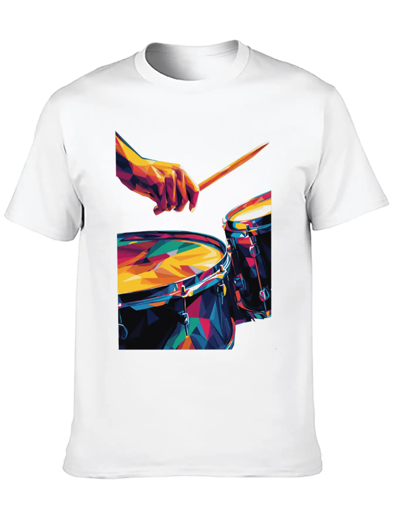 Drums Timeless Short Sleeve Tee – Comfy And Minimalist Design