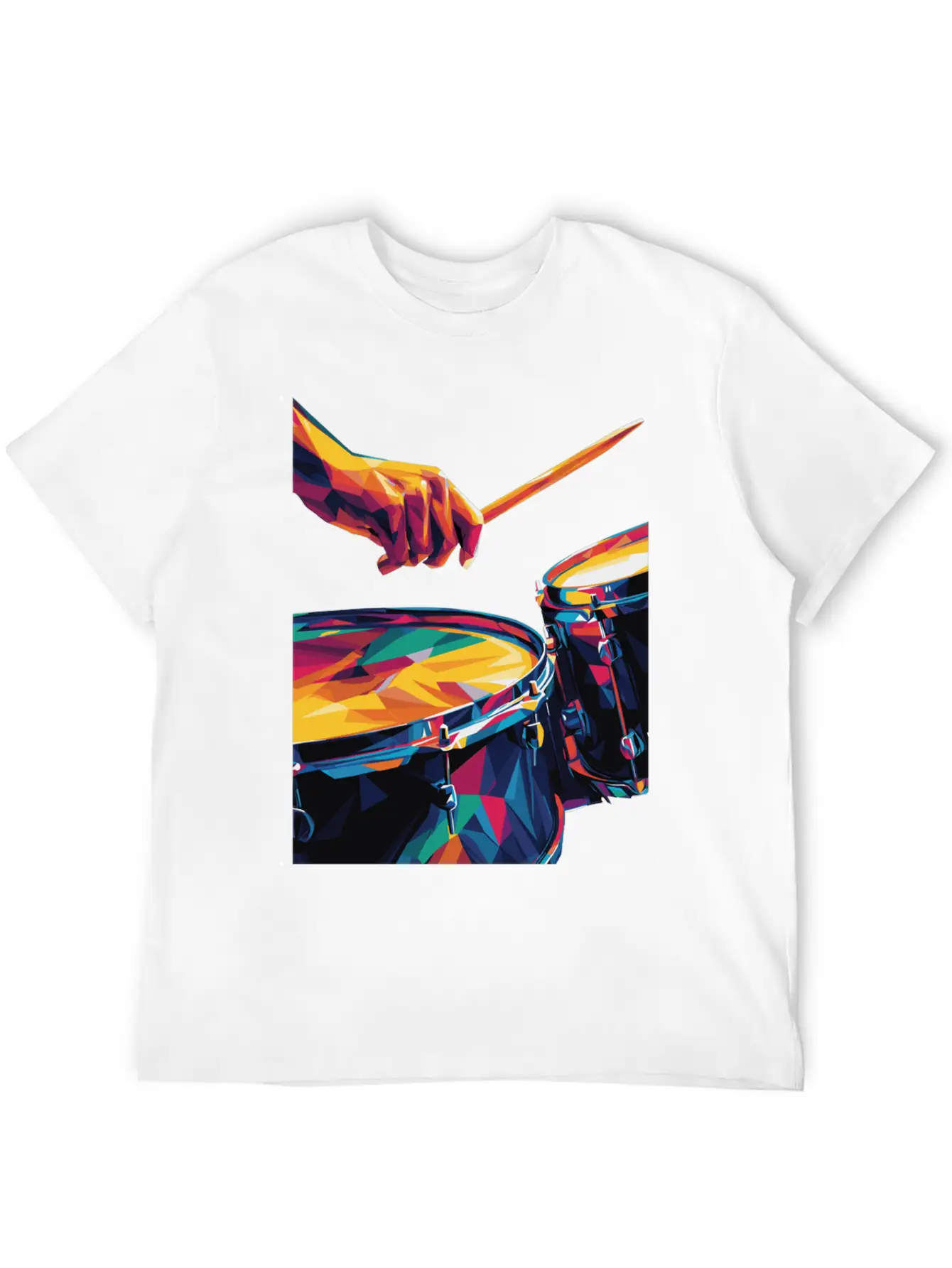 Drums Timeless Short Sleeve Tee – Comfy And Minimalist Design