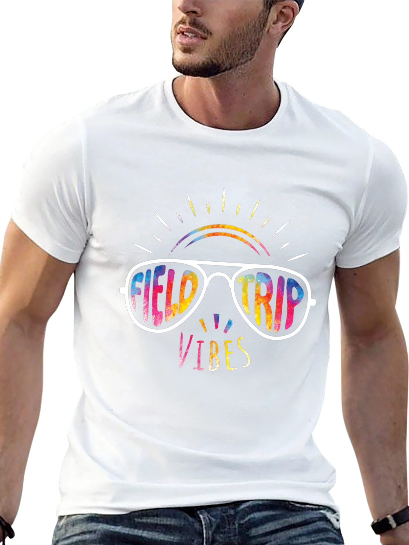 Field Trip Vibes Graphic Tee - Fun Vacation T-Shirt