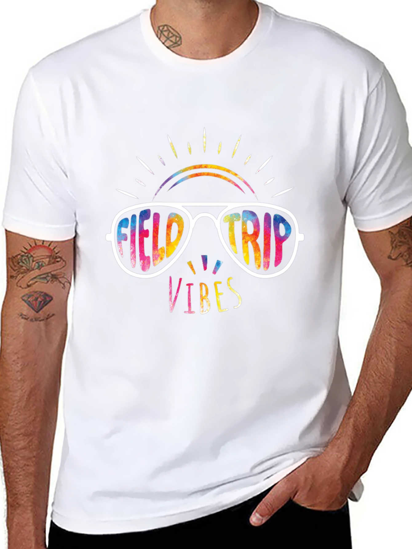 Field Trip Vibes Graphic Tee - Fun Vacation T-Shirt