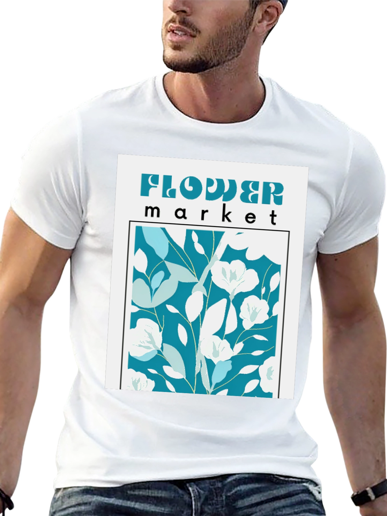 Floral Market Graphic Tee