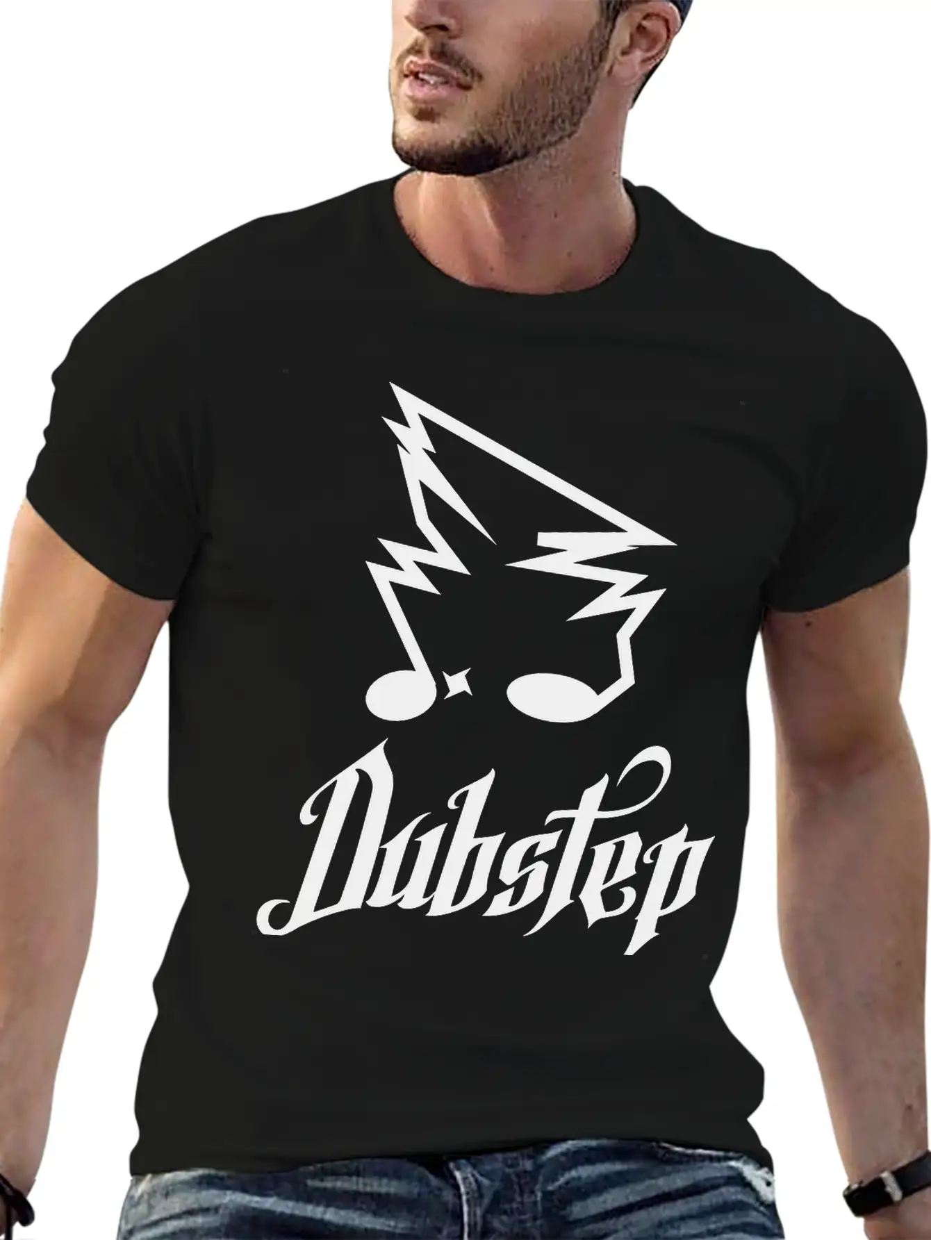 Dubstep Design Stylish Everyday T-Shirt – Unisex Basic Cotton Tee