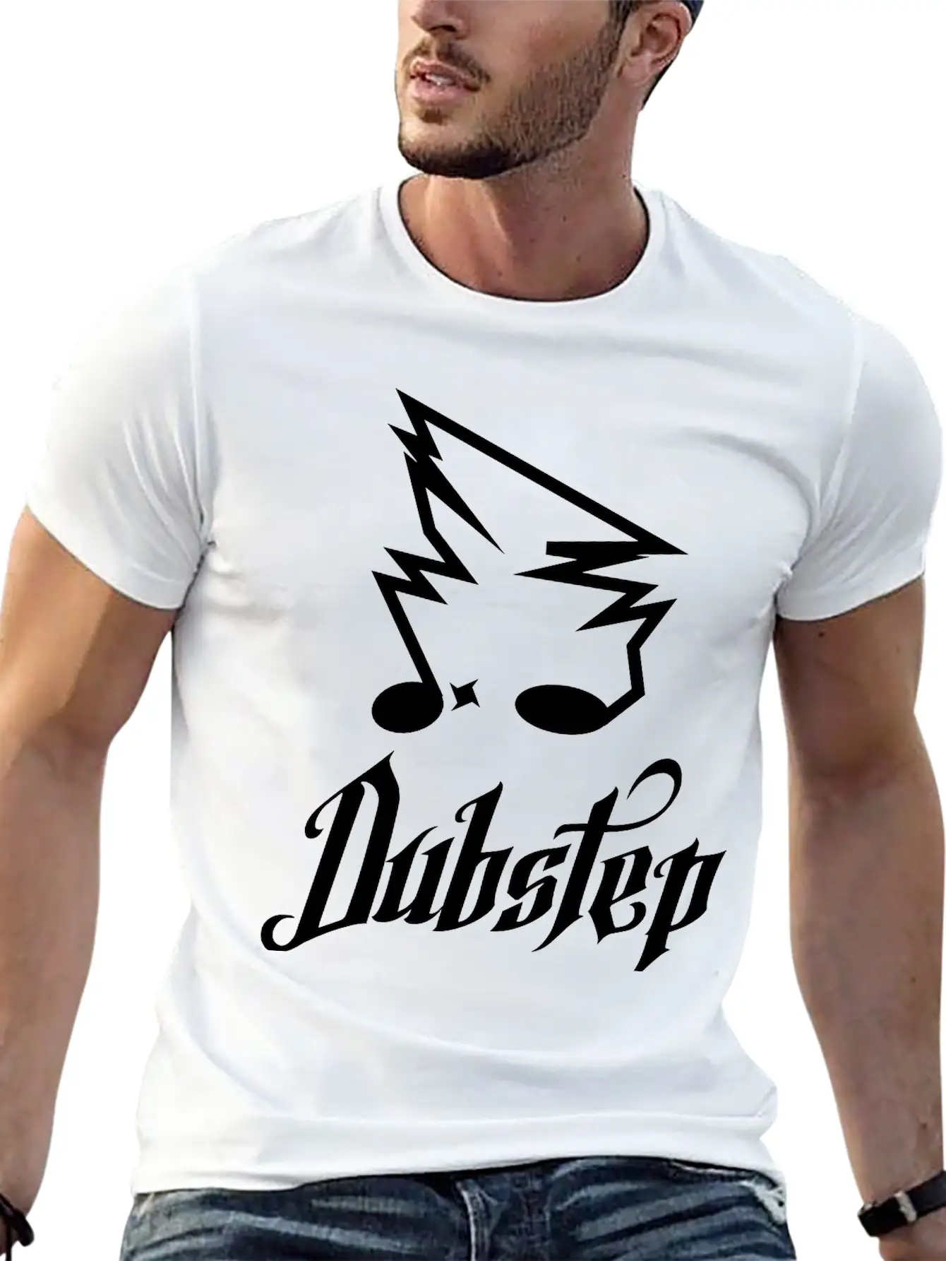 Dubstep Design Stylish Everyday T-Shirt – Unisex Basic Cotton Tee