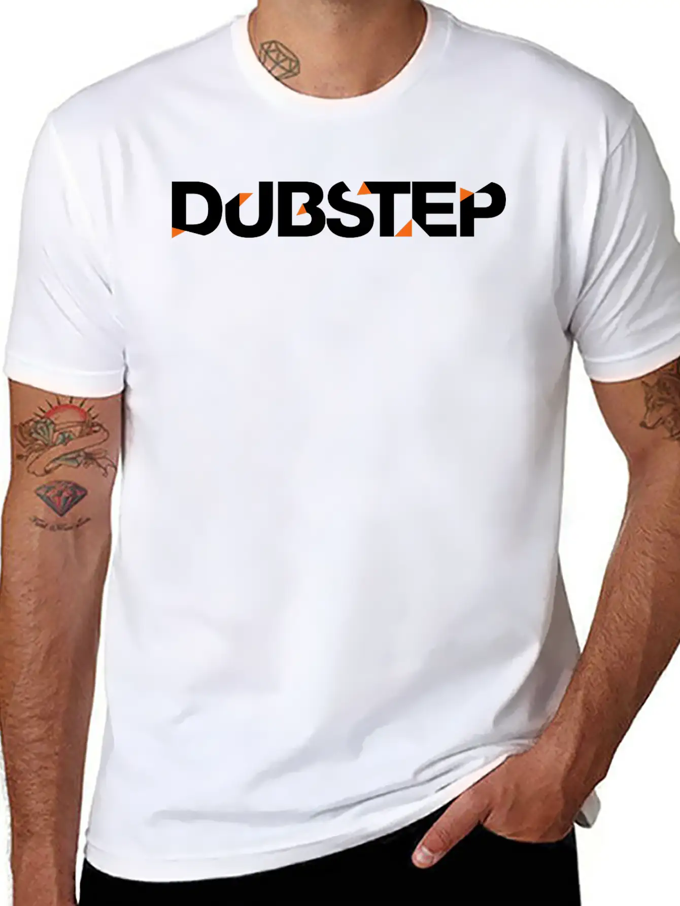 Dubstep V04 Stylish Everyday T-Shirt – Unisex Basic Cotton Tee