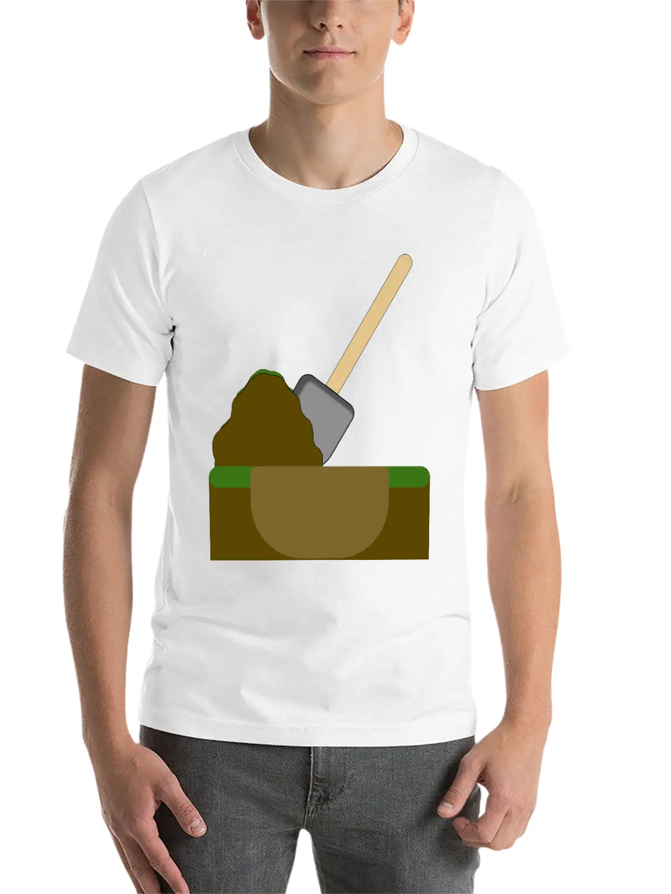 Dug Hole Basic Graphic T-Shirt – Daily Comfort In Soft Cotton
