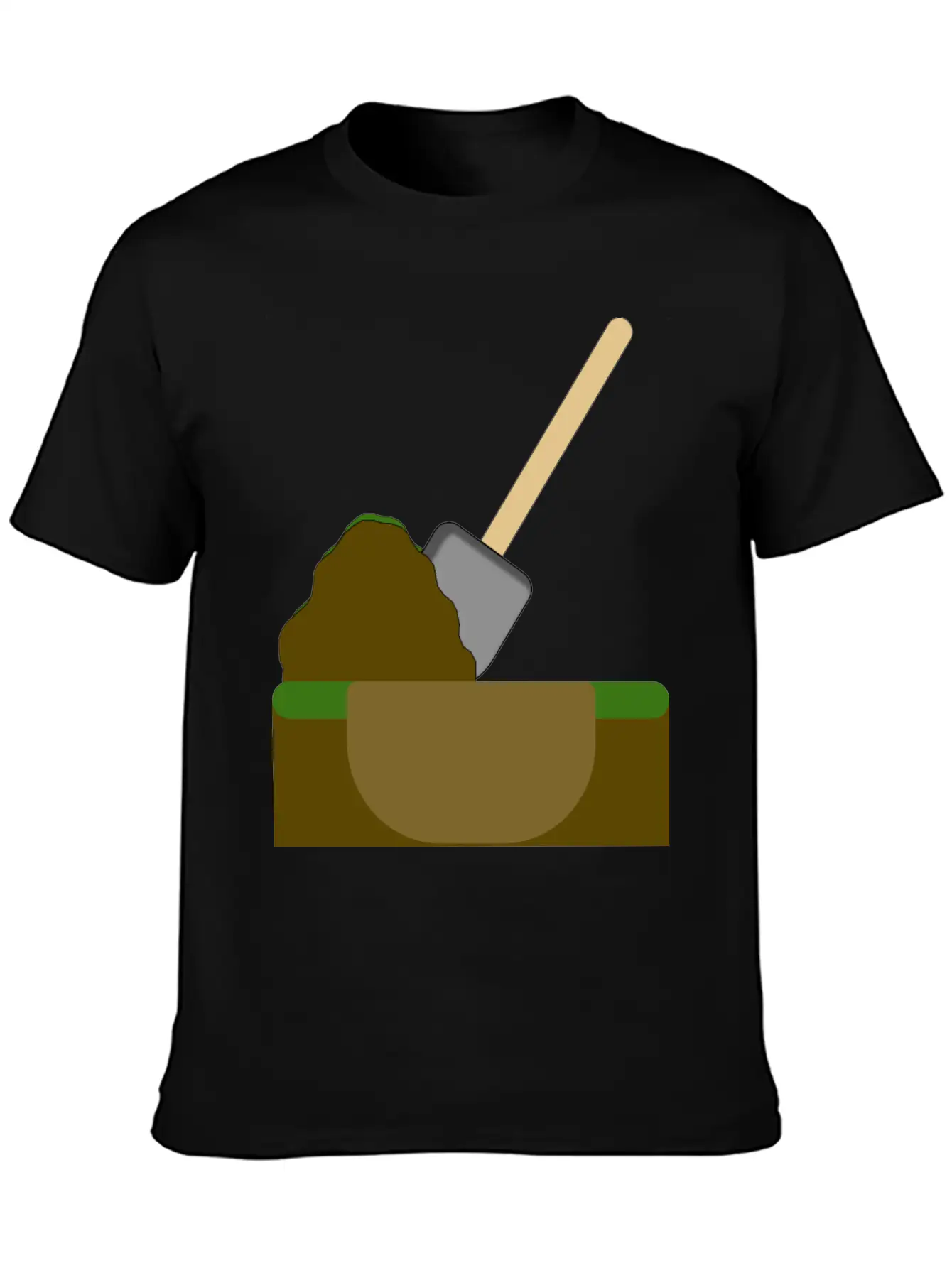 Dug Hole Basic Graphic T-Shirt – Daily Comfort In Soft Cotton