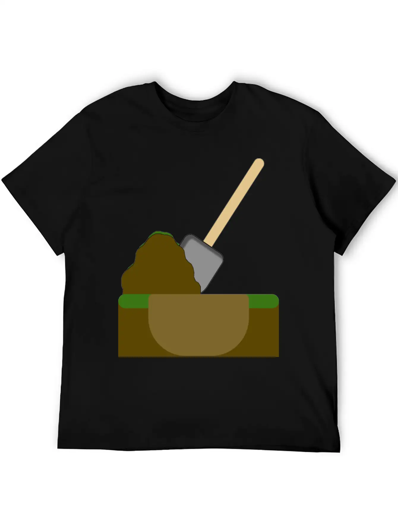 Dug Hole Basic Graphic T-Shirt – Daily Comfort In Soft Cotton