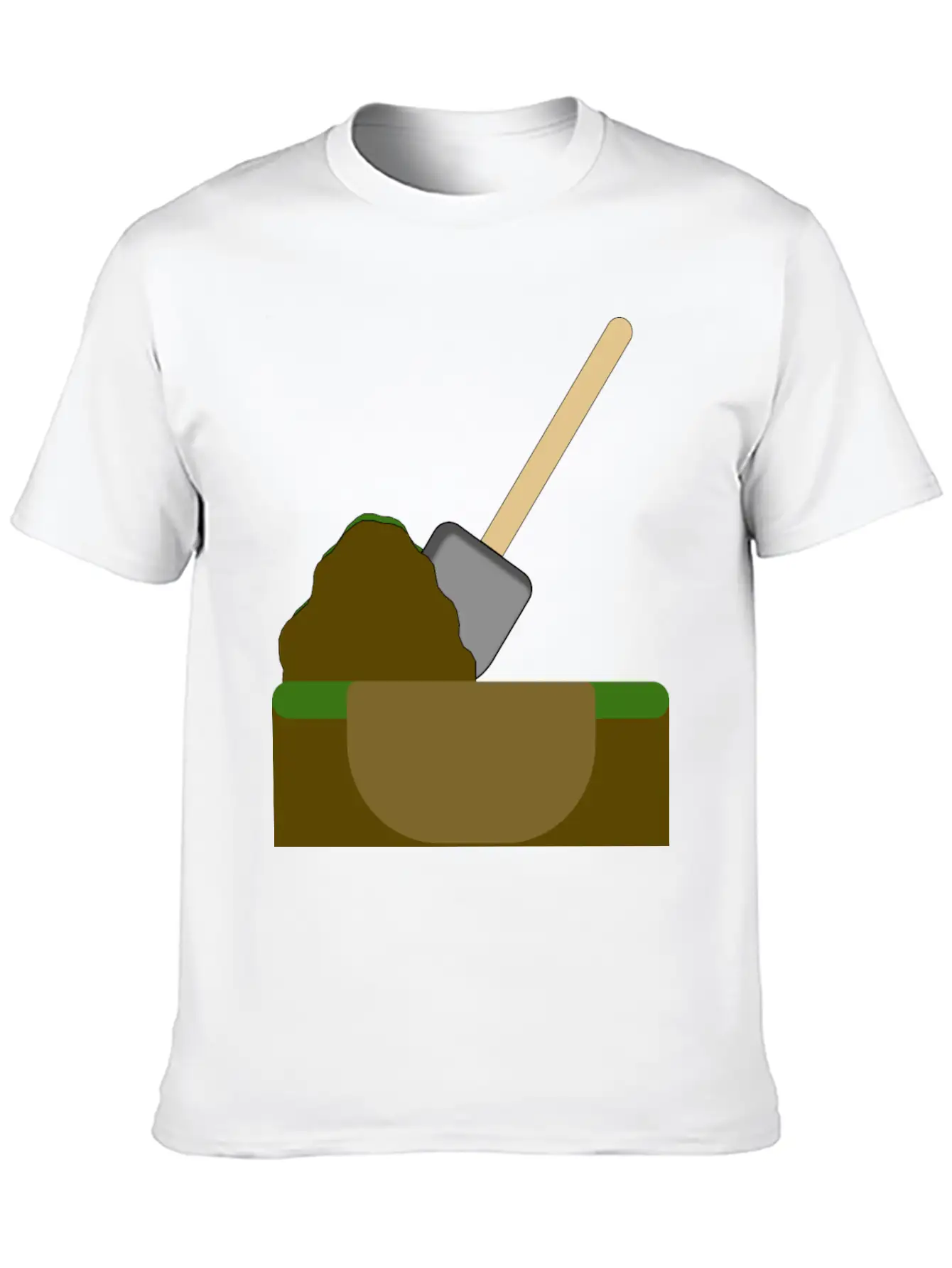 Dug Hole Basic Graphic T-Shirt – Daily Comfort In Soft Cotton