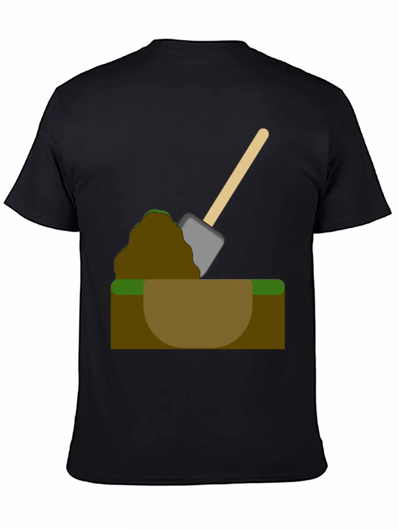 Dug Hole Basic Graphic T-Shirt – Daily Comfort In Soft Cotton