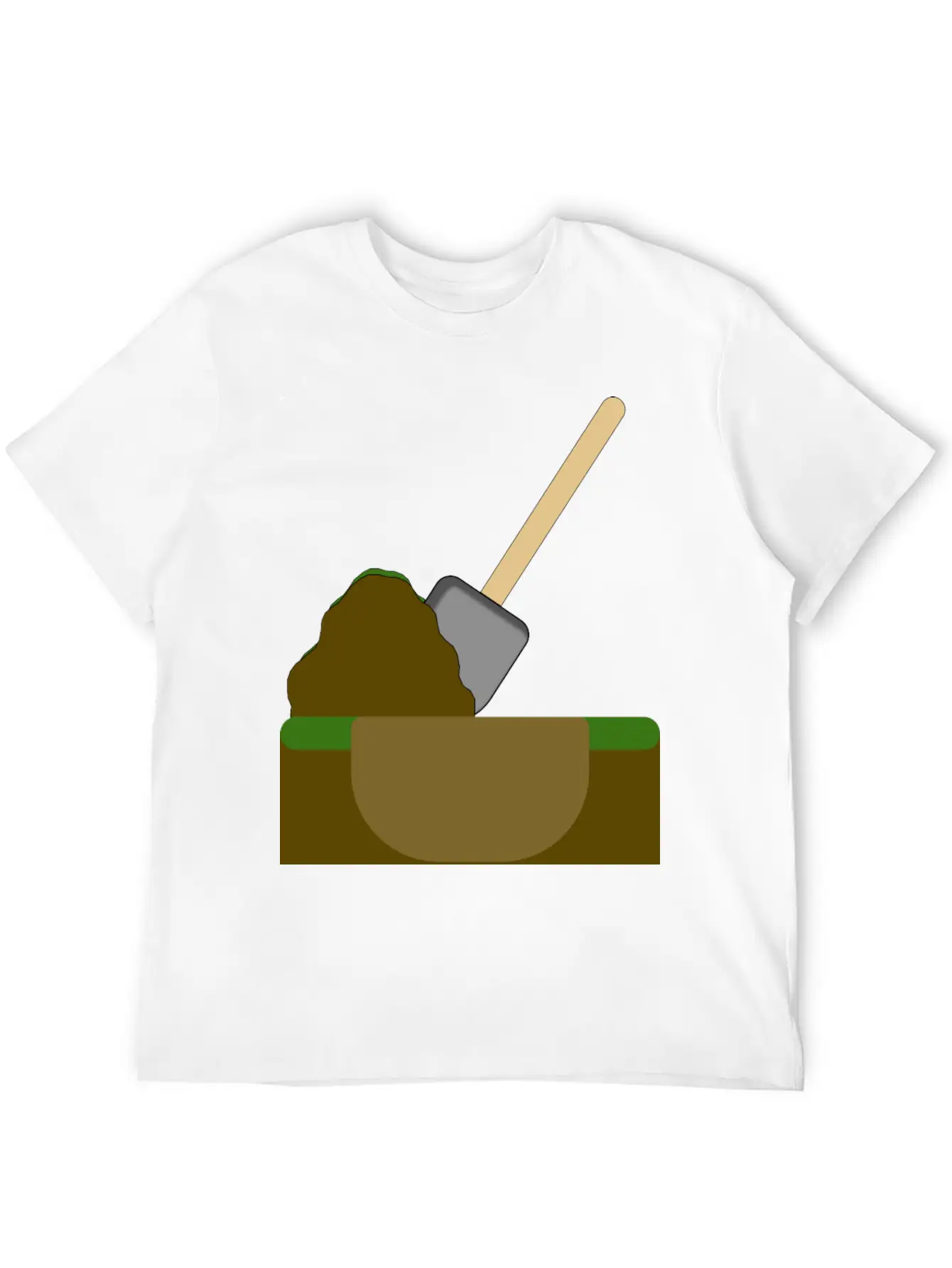 Dug Hole Basic Graphic T-Shirt – Daily Comfort In Soft Cotton