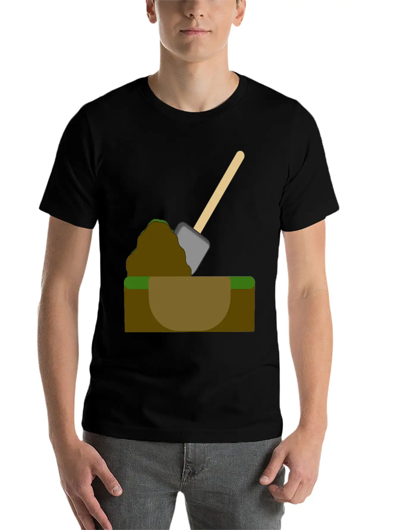 Dug Hole Basic Graphic T-Shirt – Daily Comfort In Soft Cotton