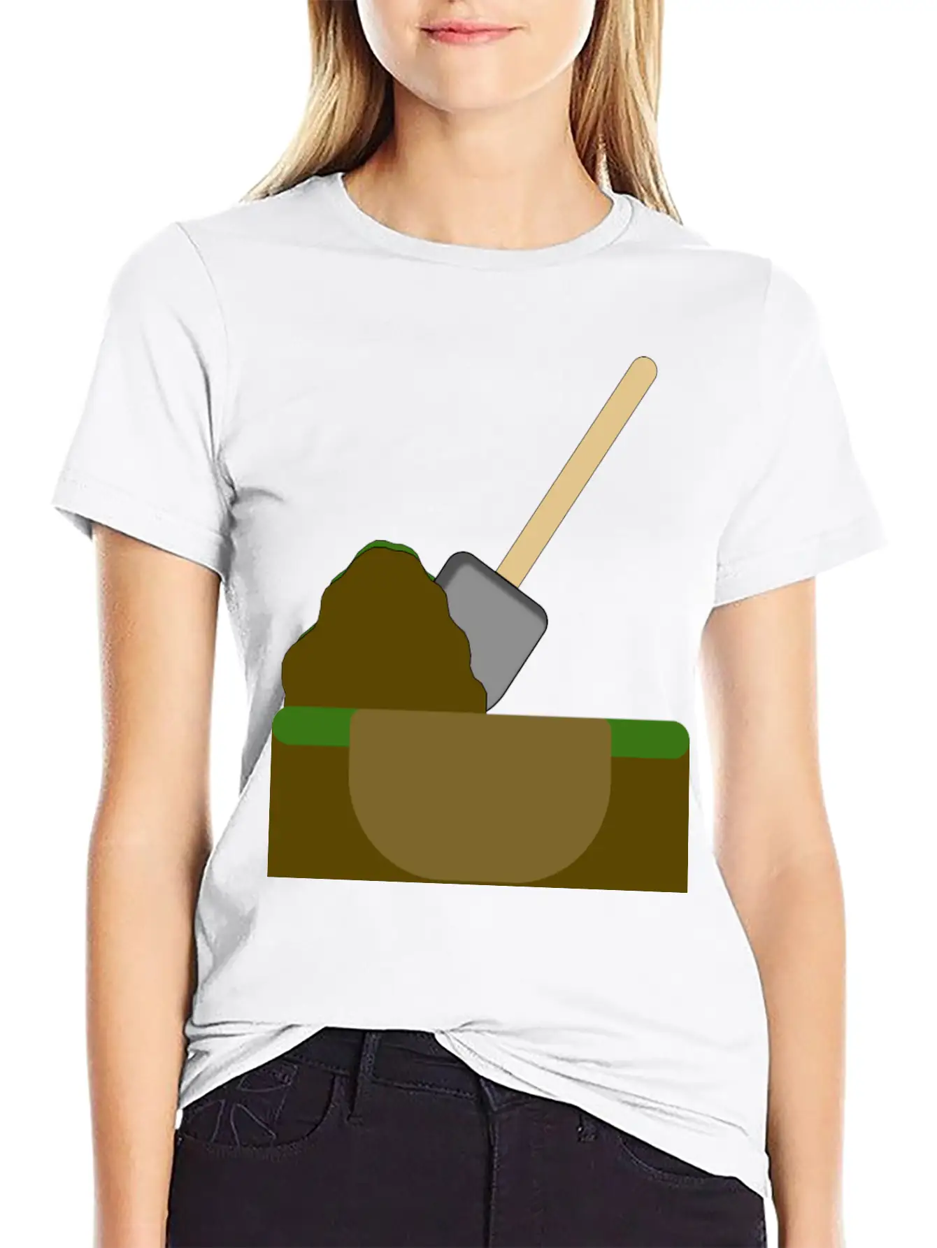 Dug Hole Basic Graphic T-Shirt – Daily Comfort In Soft Cotton