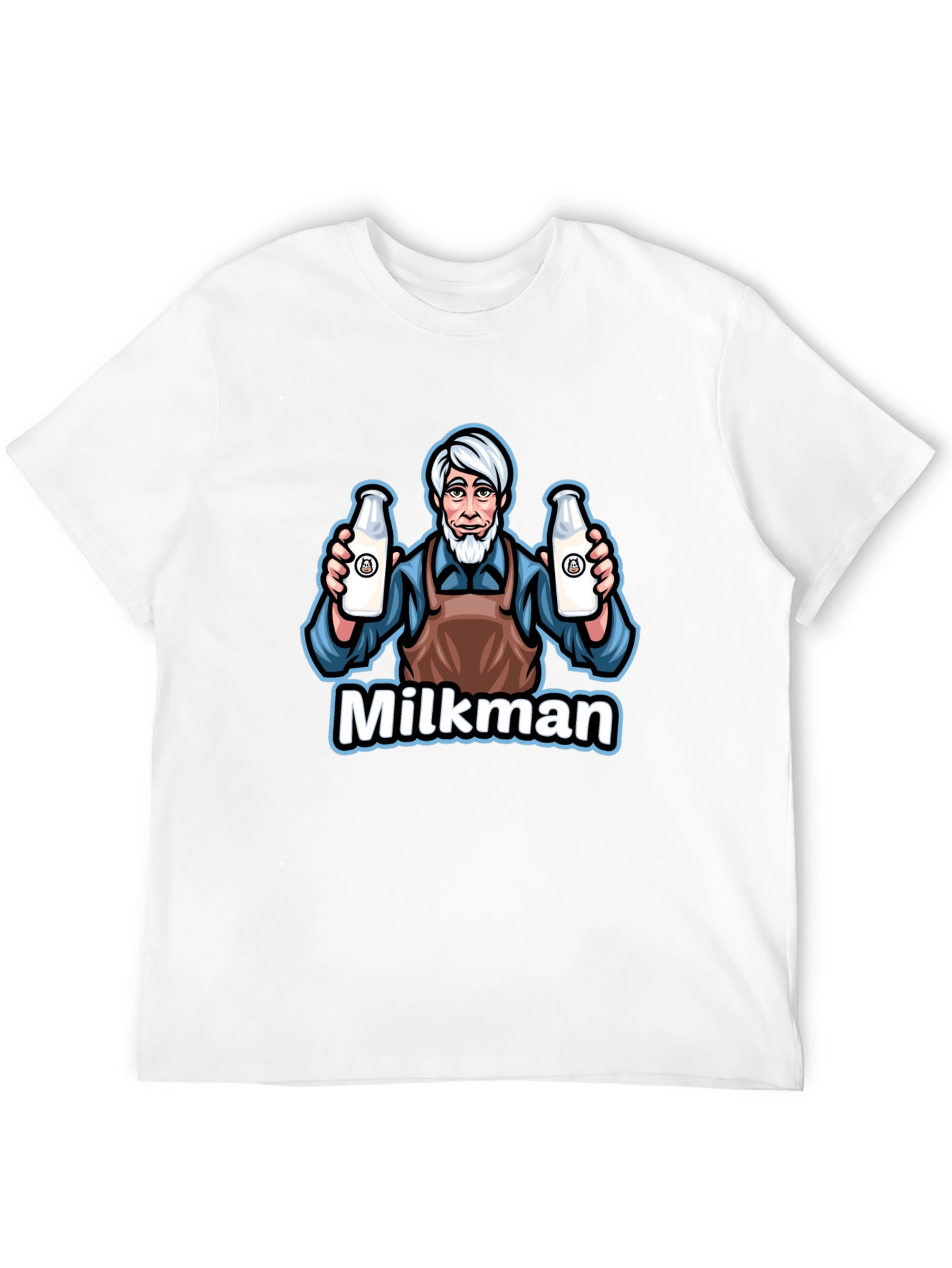 Milkman Cartoon Graphic T-Shirt