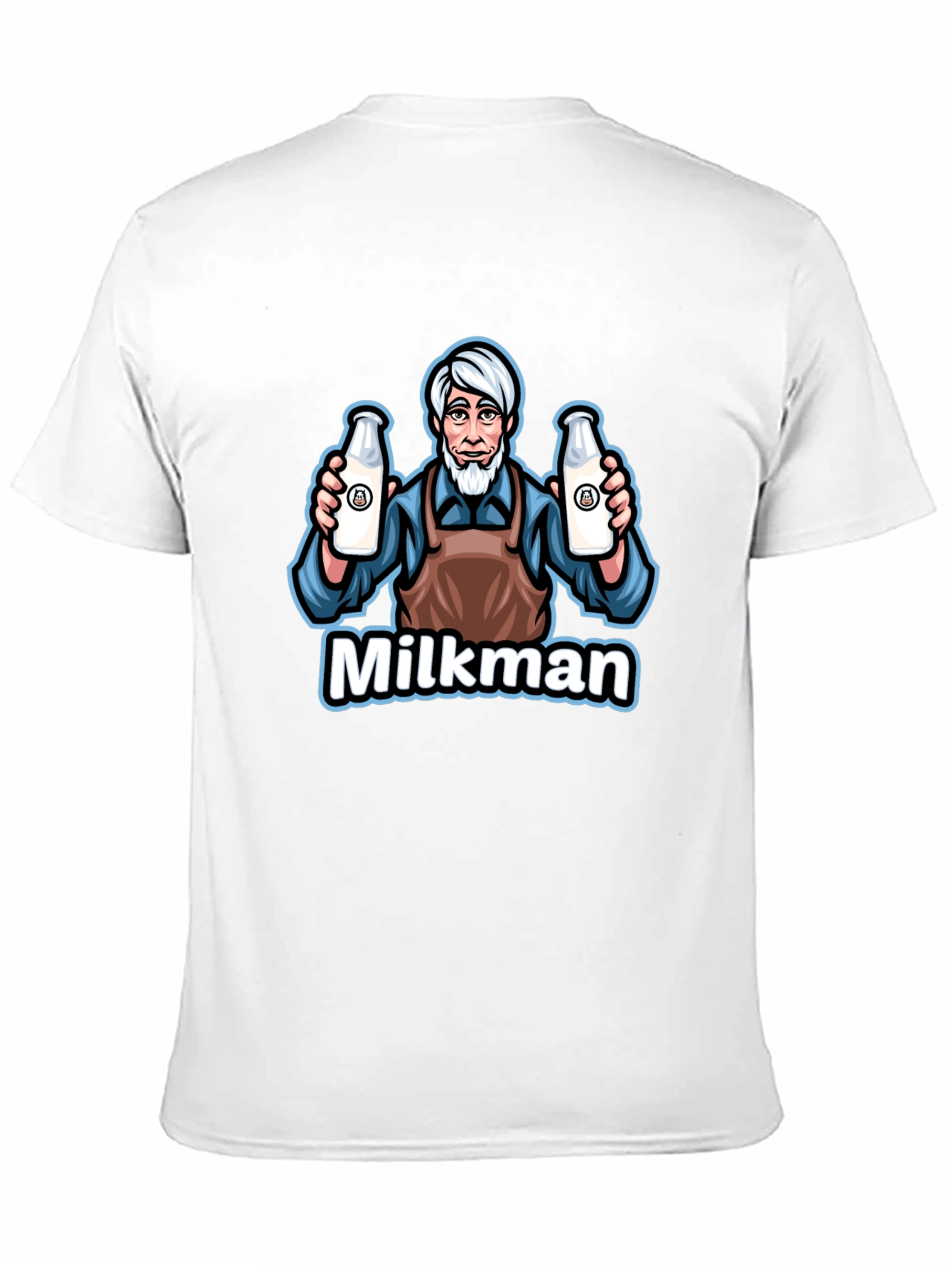 Milkman Cartoon Graphic T-Shirt