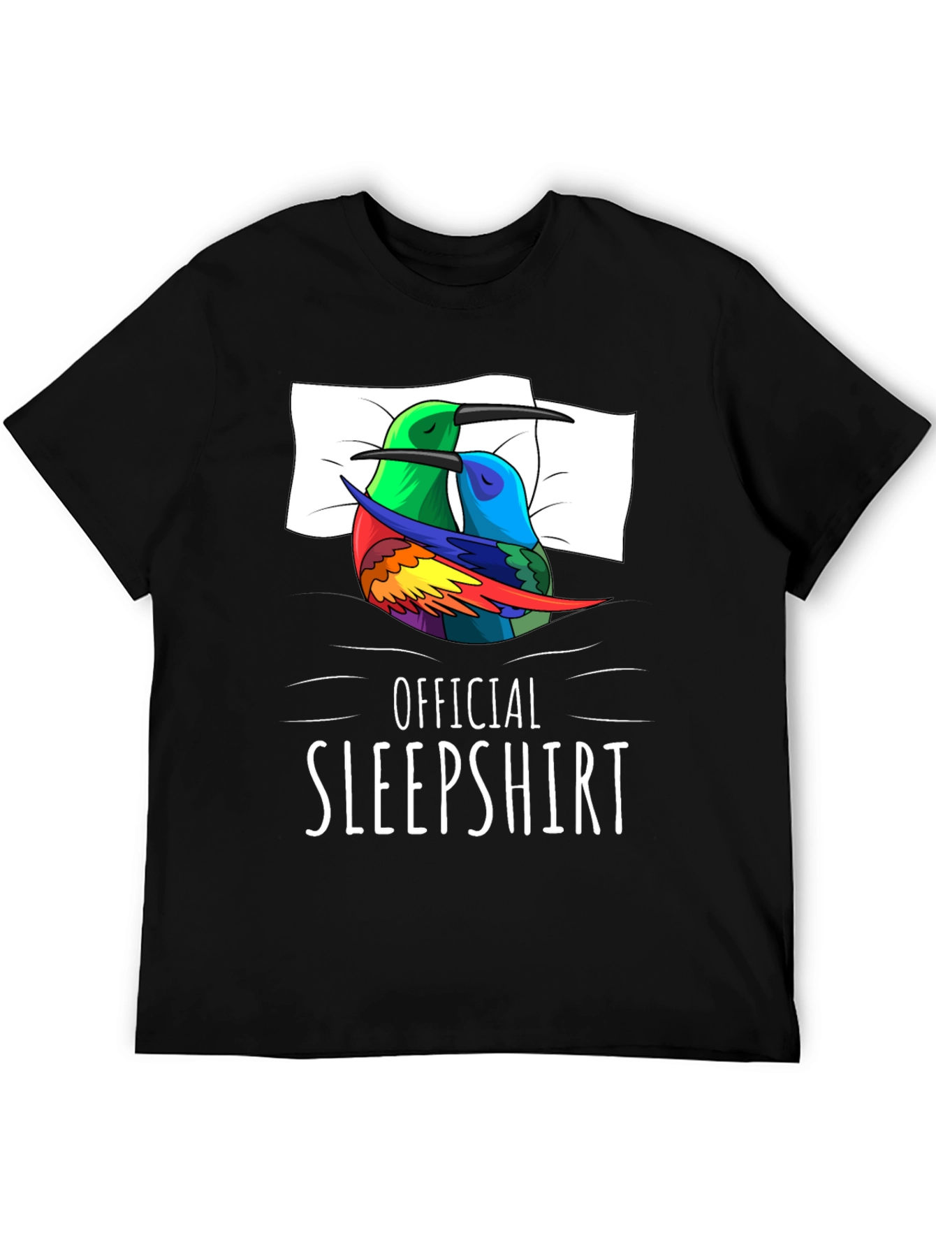 Official Sleepshirt: Sleeping Hummingbird Tee