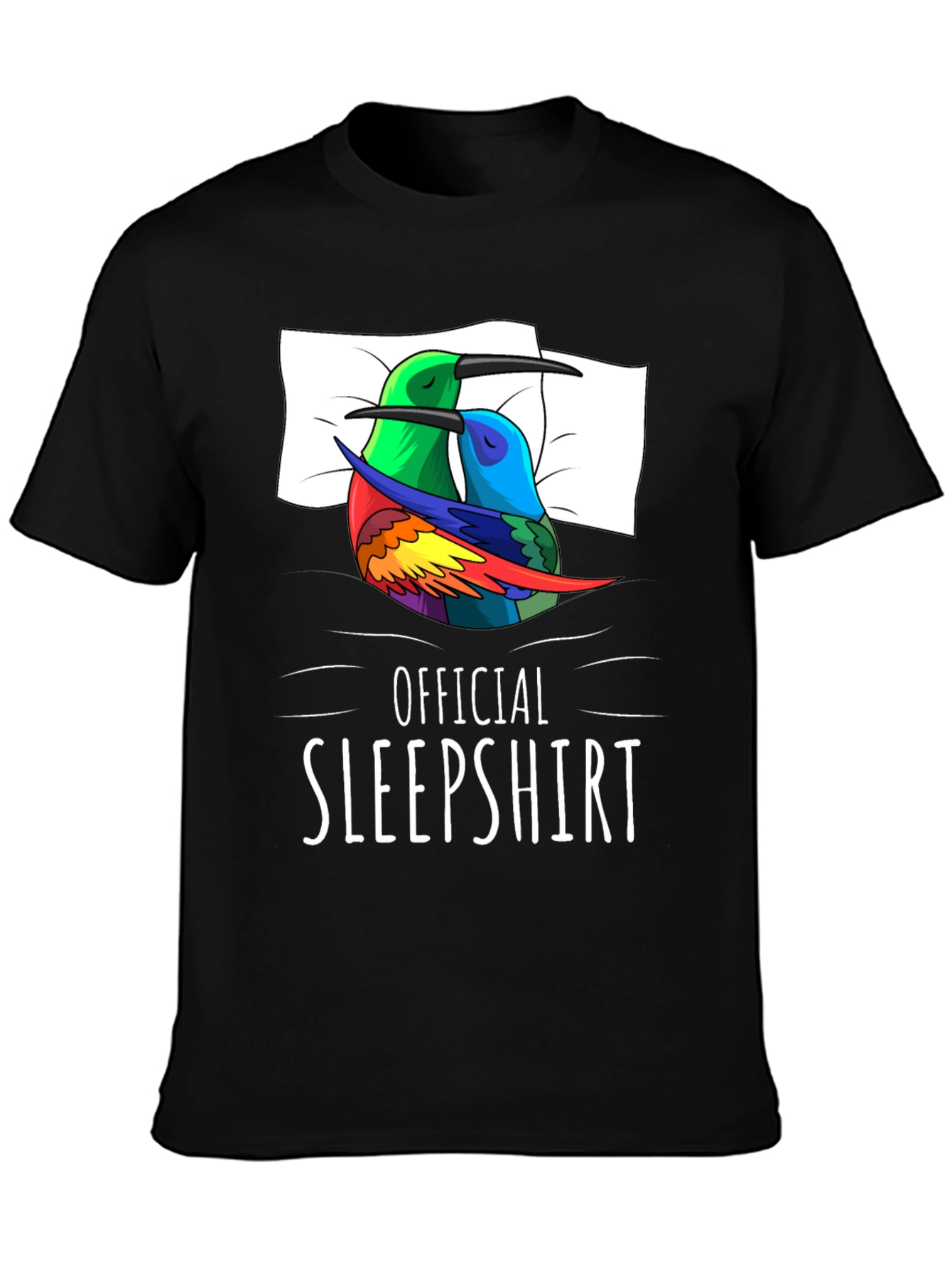 Official Sleepshirt: Sleeping Hummingbird Tee