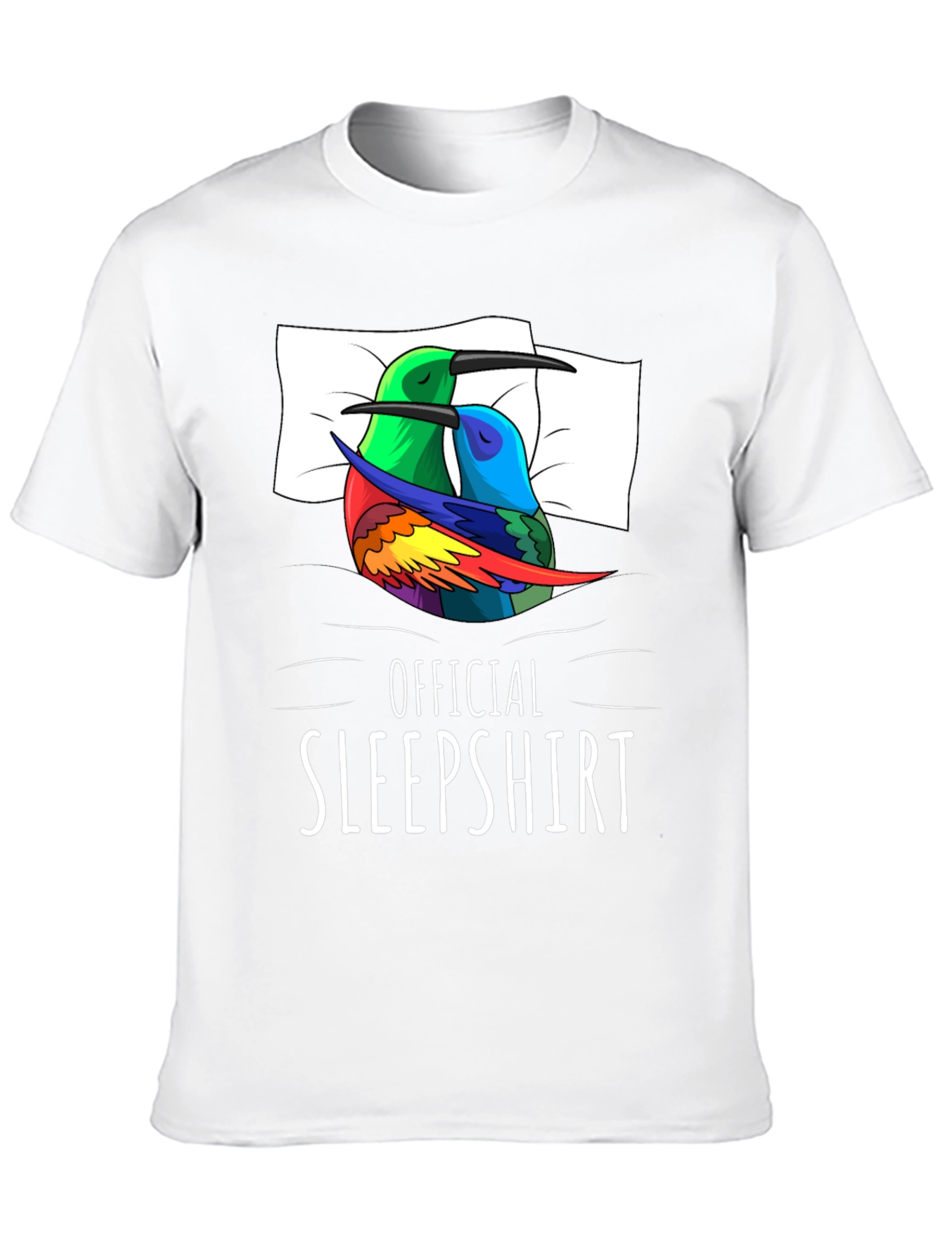 Official Sleepshirt: Sleeping Hummingbird Tee