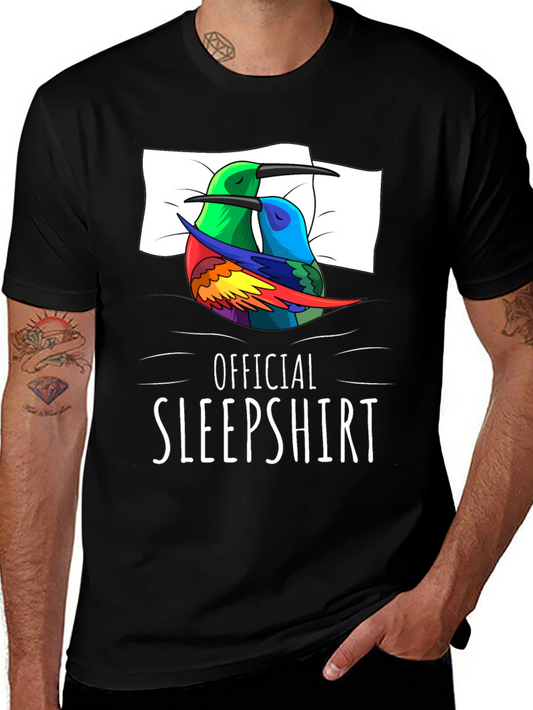 Official Sleepshirt: Sleeping Hummingbird Tee
