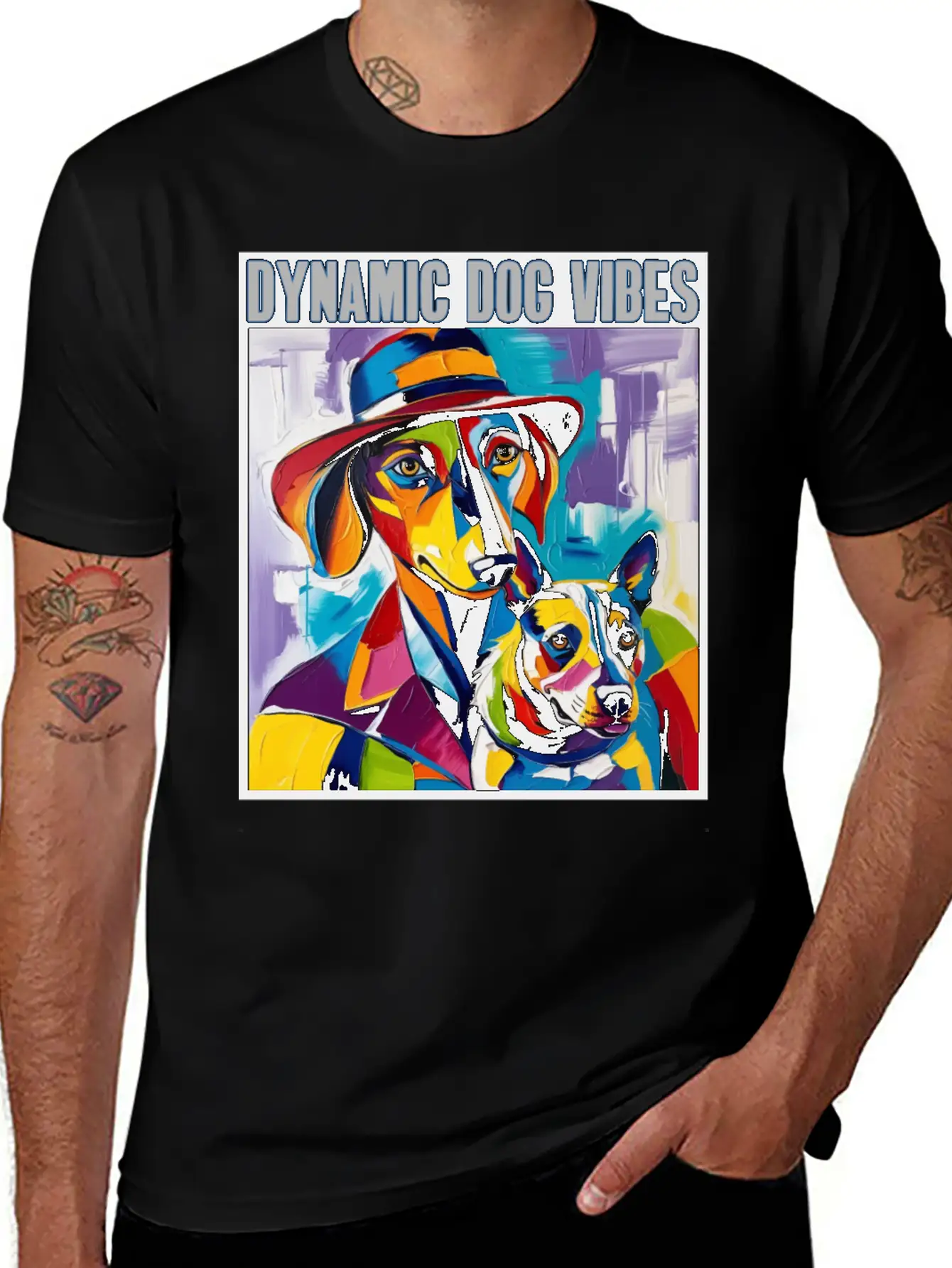 Dynamic Dog Vibes: Unleash The Joy Unisex Casual T-Shirt – Clean Design For Daily Comfort