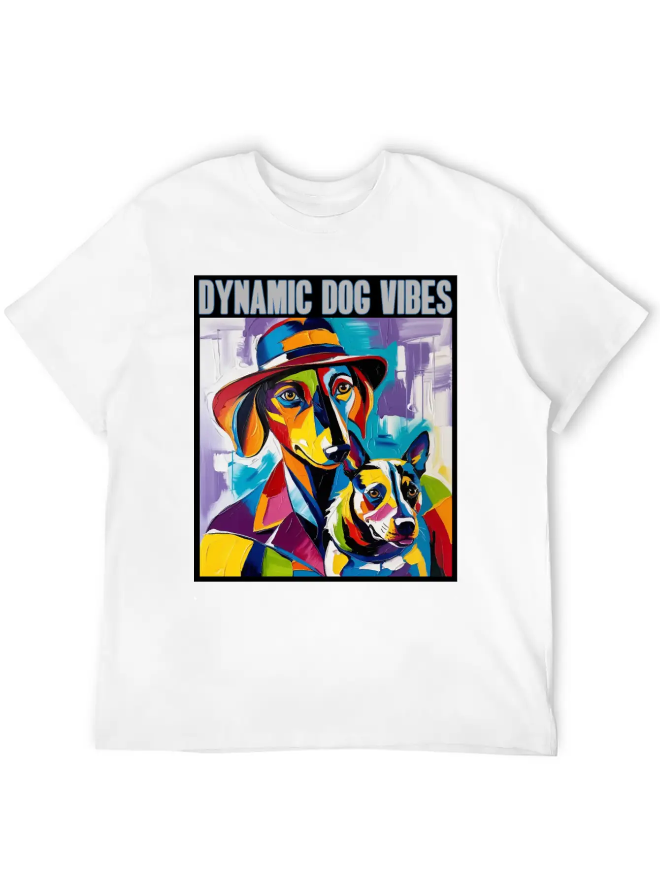Dynamic Dog Vibes: Unleash The Joy Unisex Casual T-Shirt – Clean Design For Daily Comfort