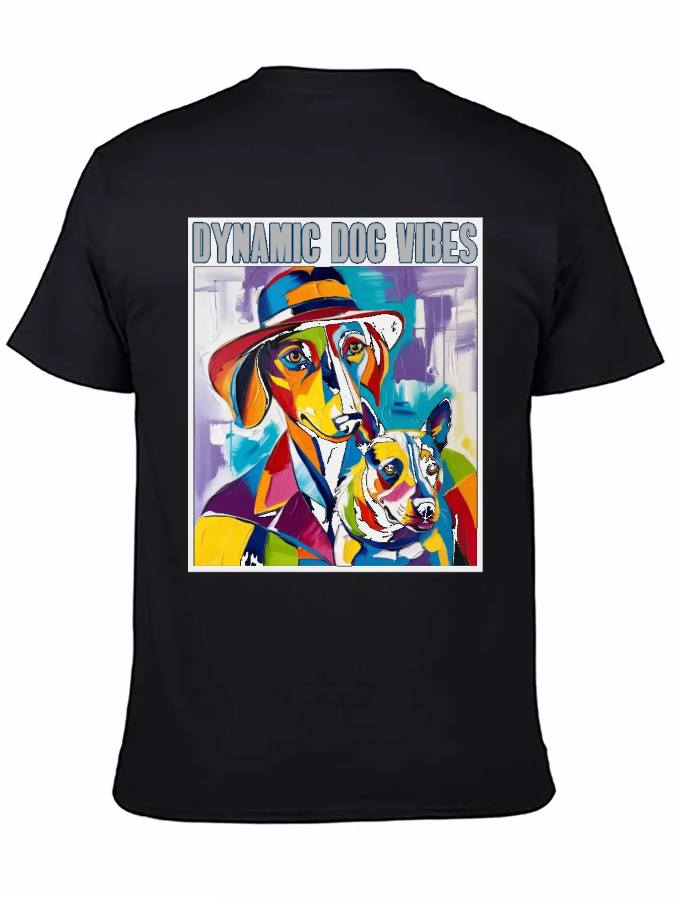 Dynamic Dog Vibes: Unleash The Joy Unisex Casual T-Shirt – Clean Design For Daily Comfort