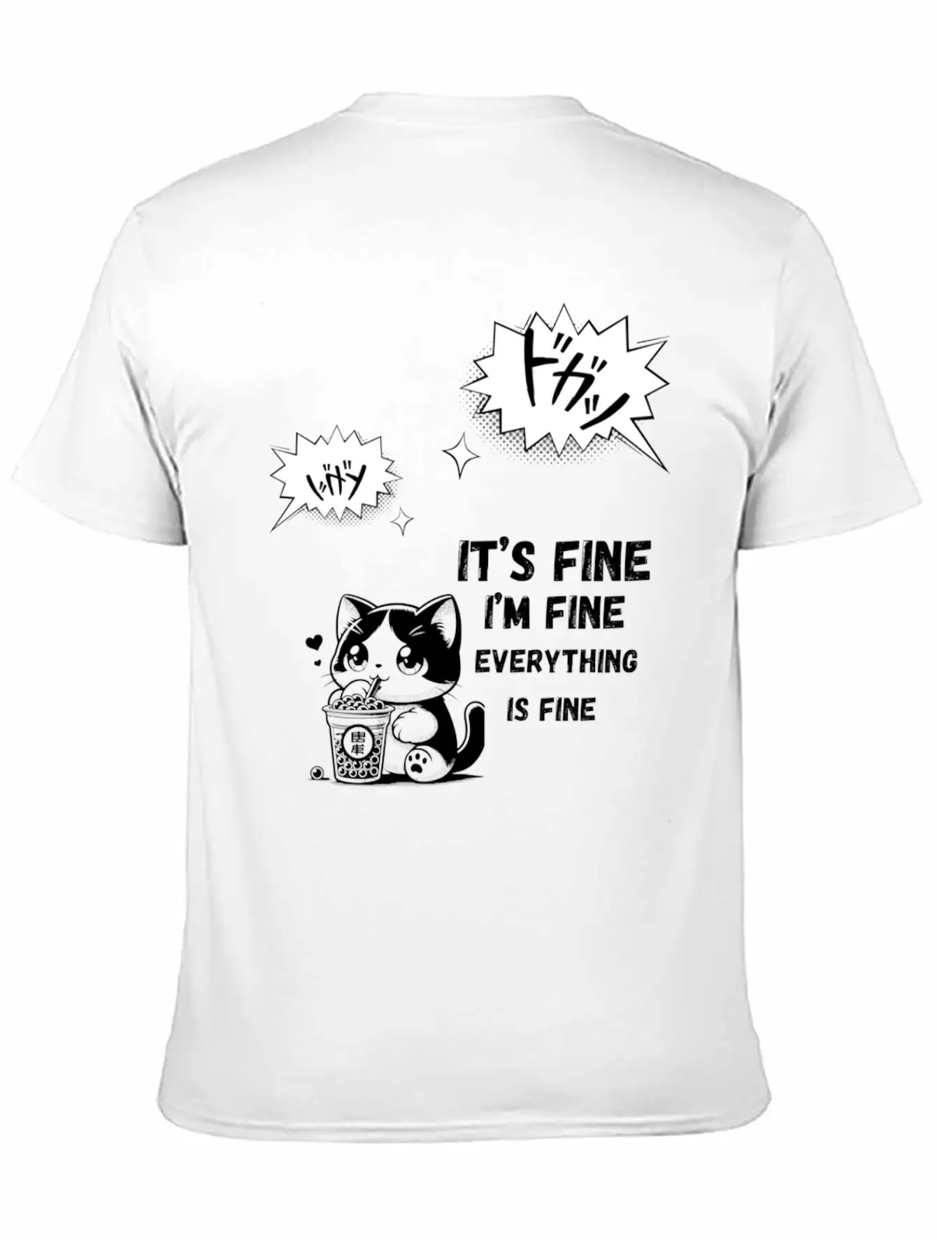 "Dynamic Manga Action Burst" Timeless Short Sleeve Tee – Comfy And Minimalist Design