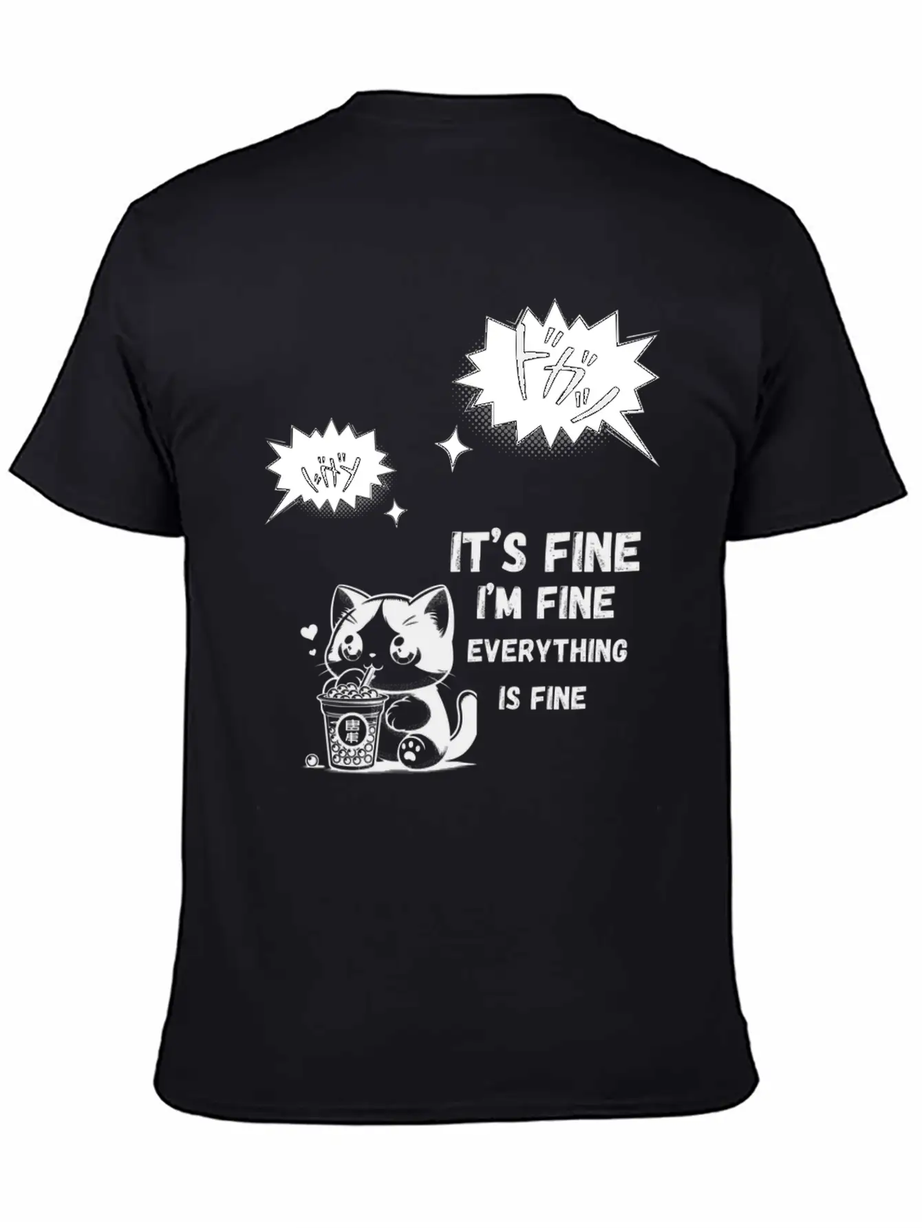 "Dynamic Manga Action Burst" Timeless Short Sleeve Tee – Comfy And Minimalist Design