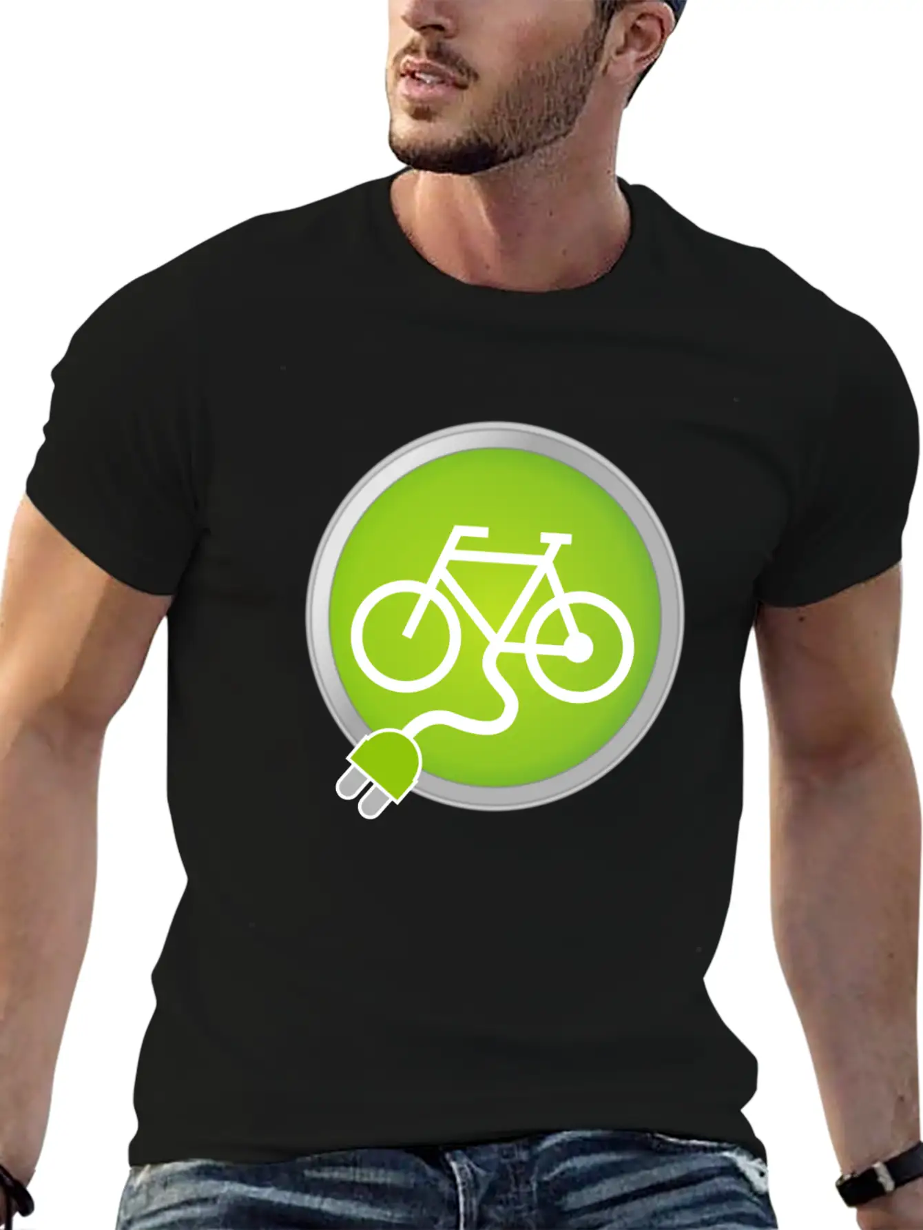 E-bike Electronic Bike Gift Idea Present Stylish Everyday T-Shirt – Unisex Basic Cotton Tee
