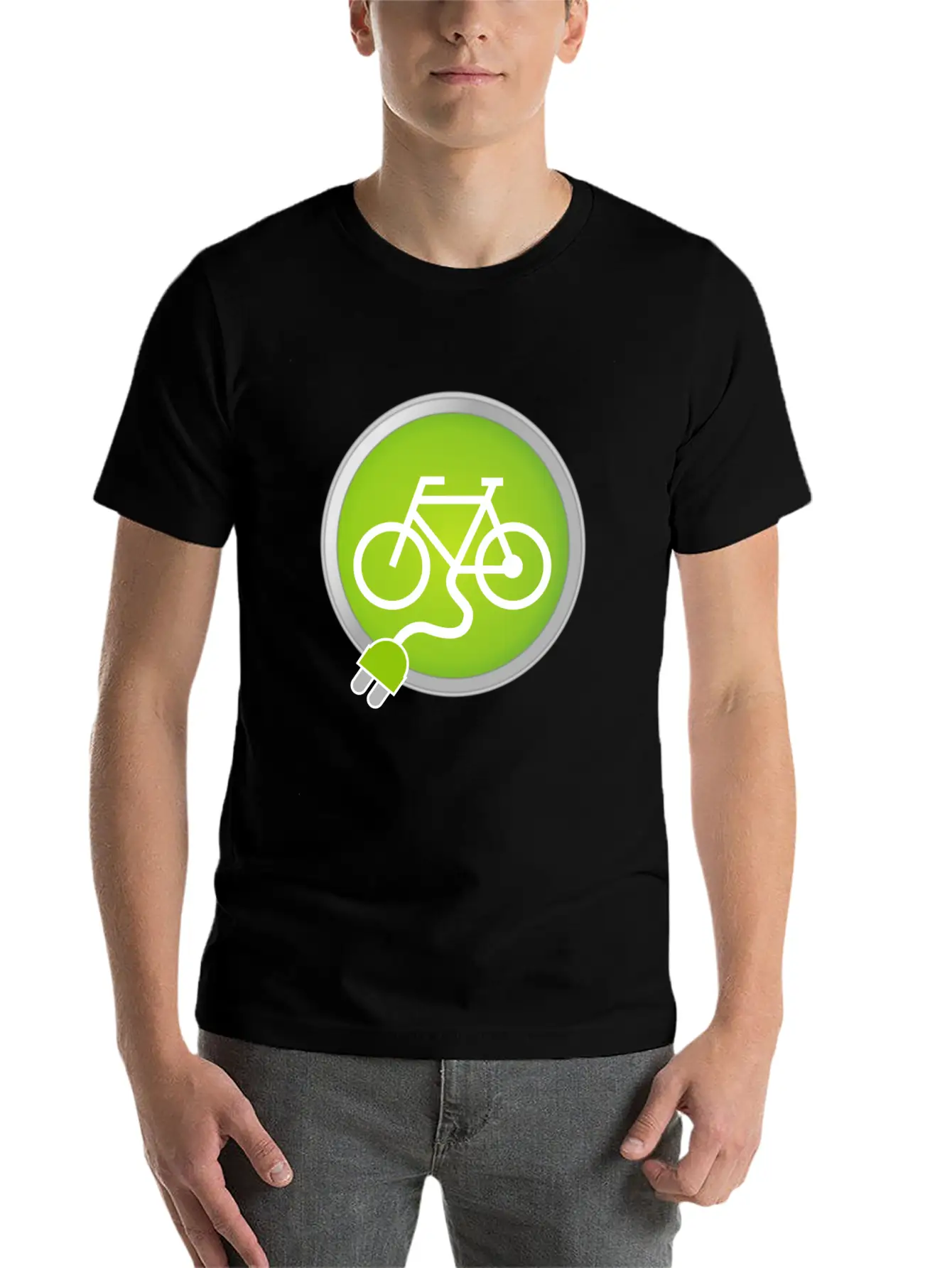 E-bike Electronic Bike Gift Idea Present Stylish Everyday T-Shirt – Unisex Basic Cotton Tee