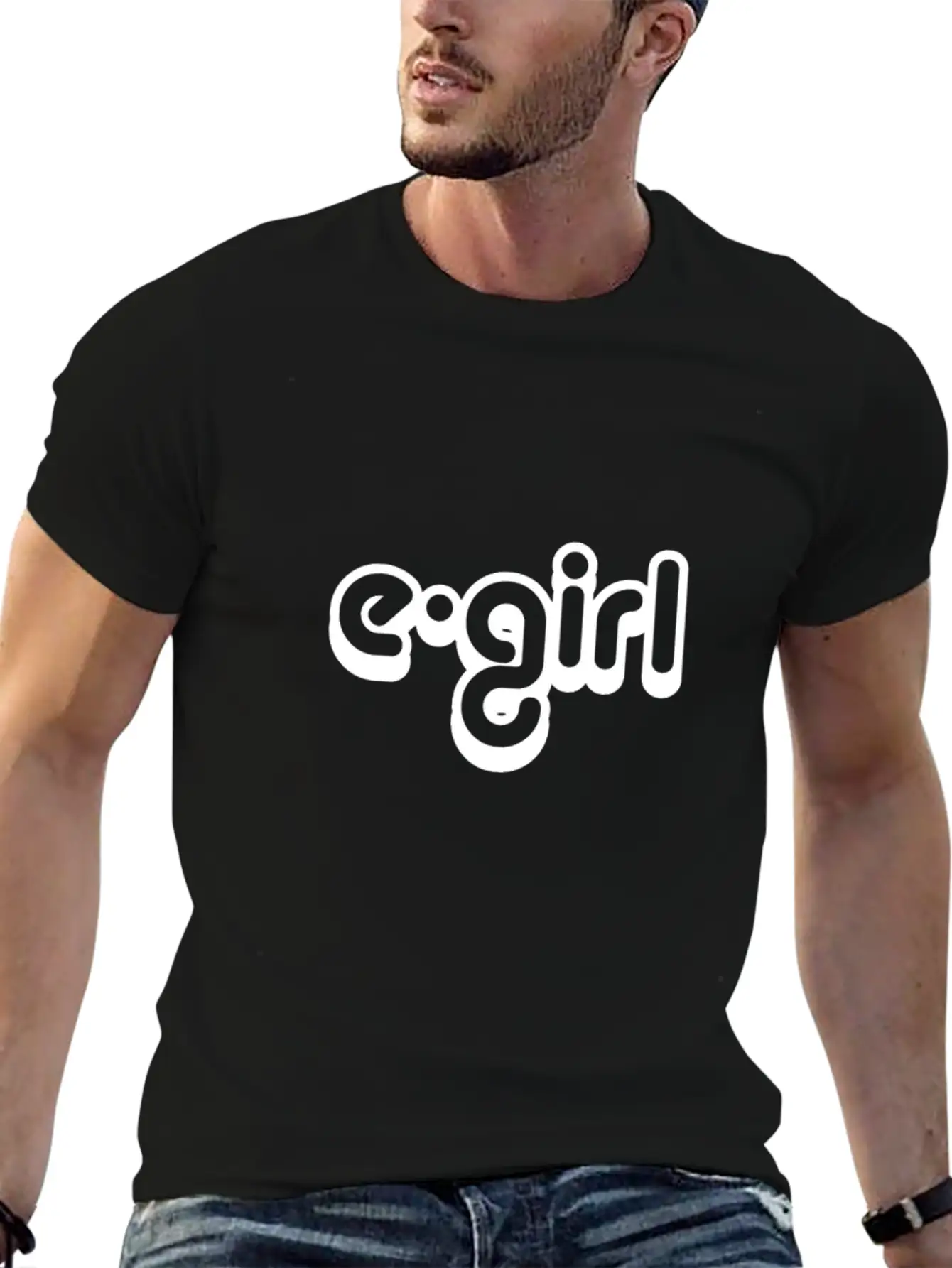 E-girl Clothing Basic Graphic T-Shirt – Daily Comfort In Soft Cotton