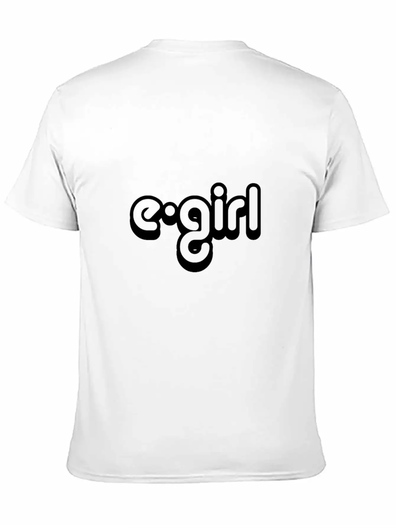 E-girl Clothing Basic Graphic T-Shirt – Daily Comfort In Soft Cotton