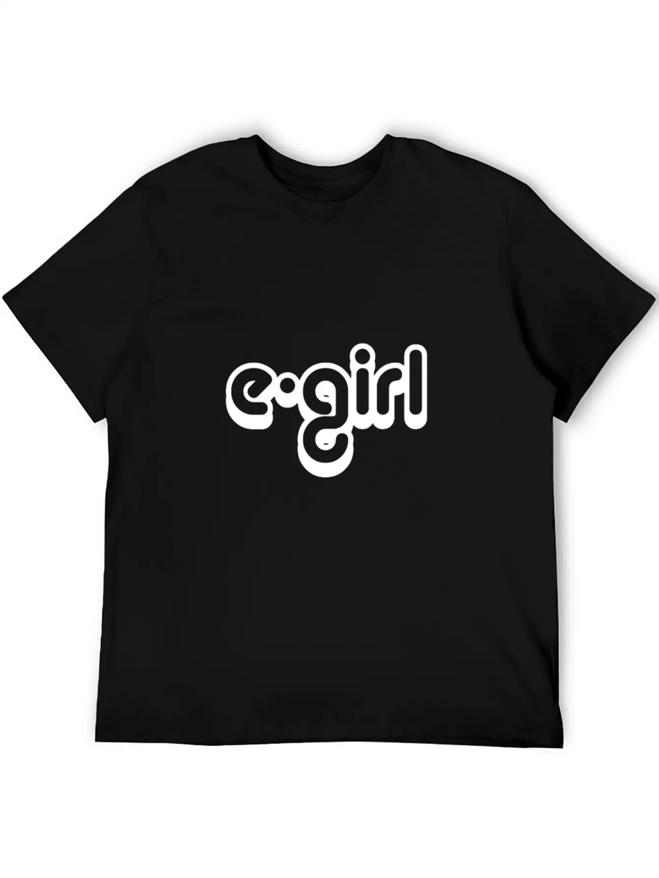 E-girl Clothing Basic Graphic T-Shirt – Daily Comfort In Soft Cotton