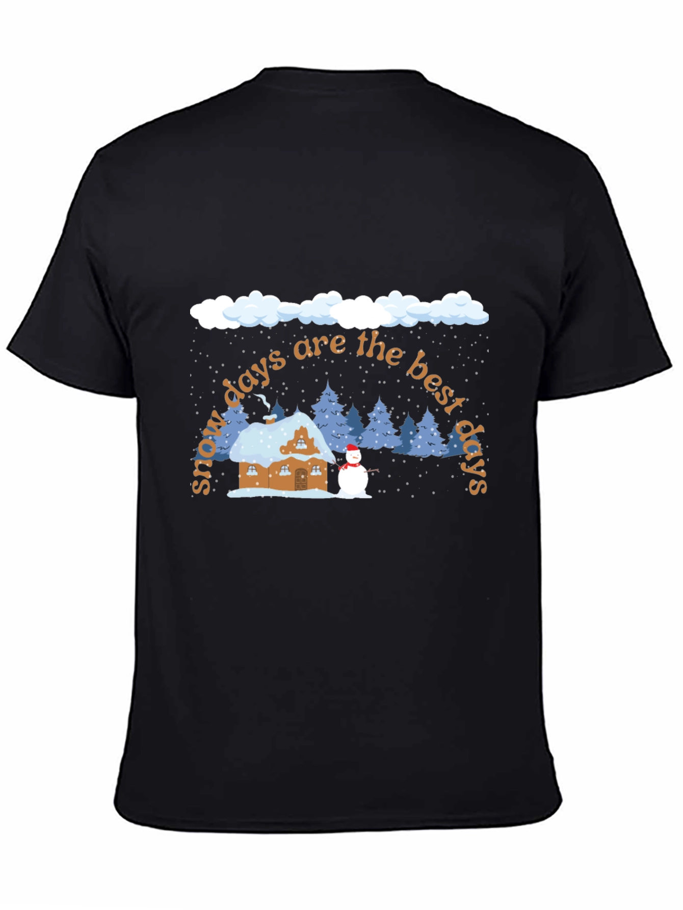 Snow Day Tee - Cozy Winter Graphic T-Shirt