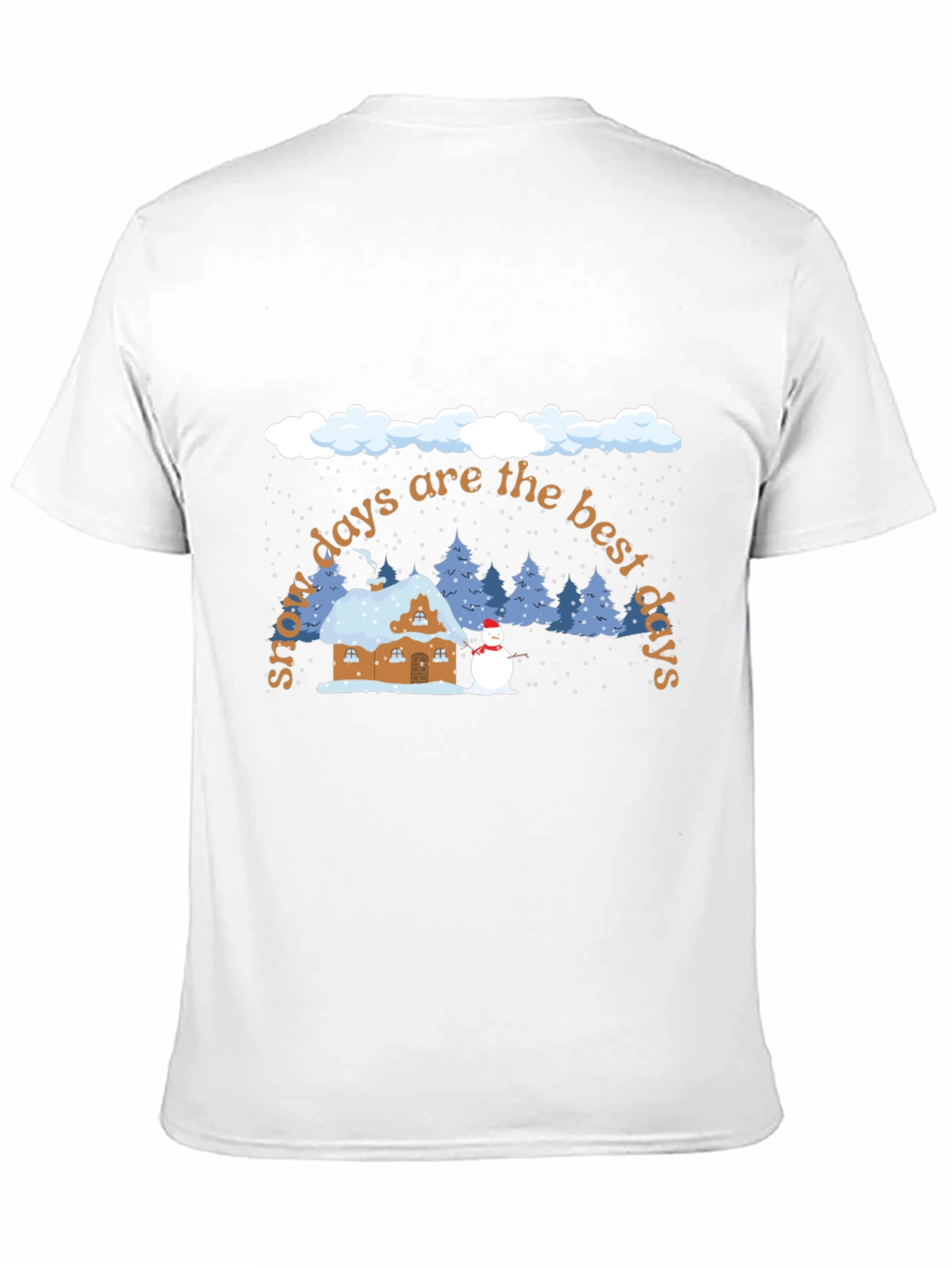 Snow Day Tee - Cozy Winter Graphic T-Shirt