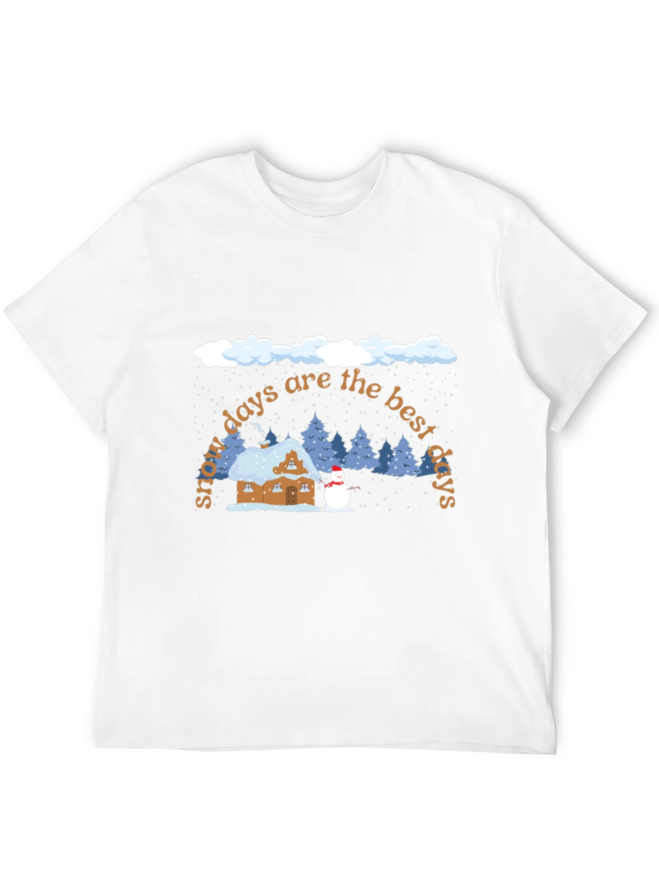 Snow Day Tee - Cozy Winter Graphic T-Shirt