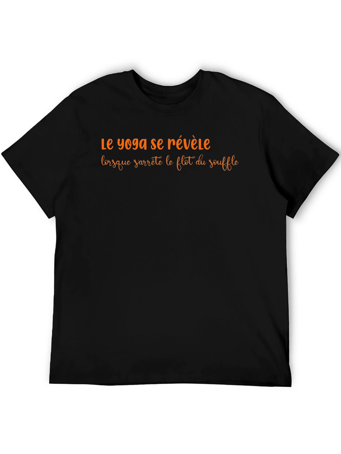 Yoga Phrase T-Shirt - Stylish & Comfortable