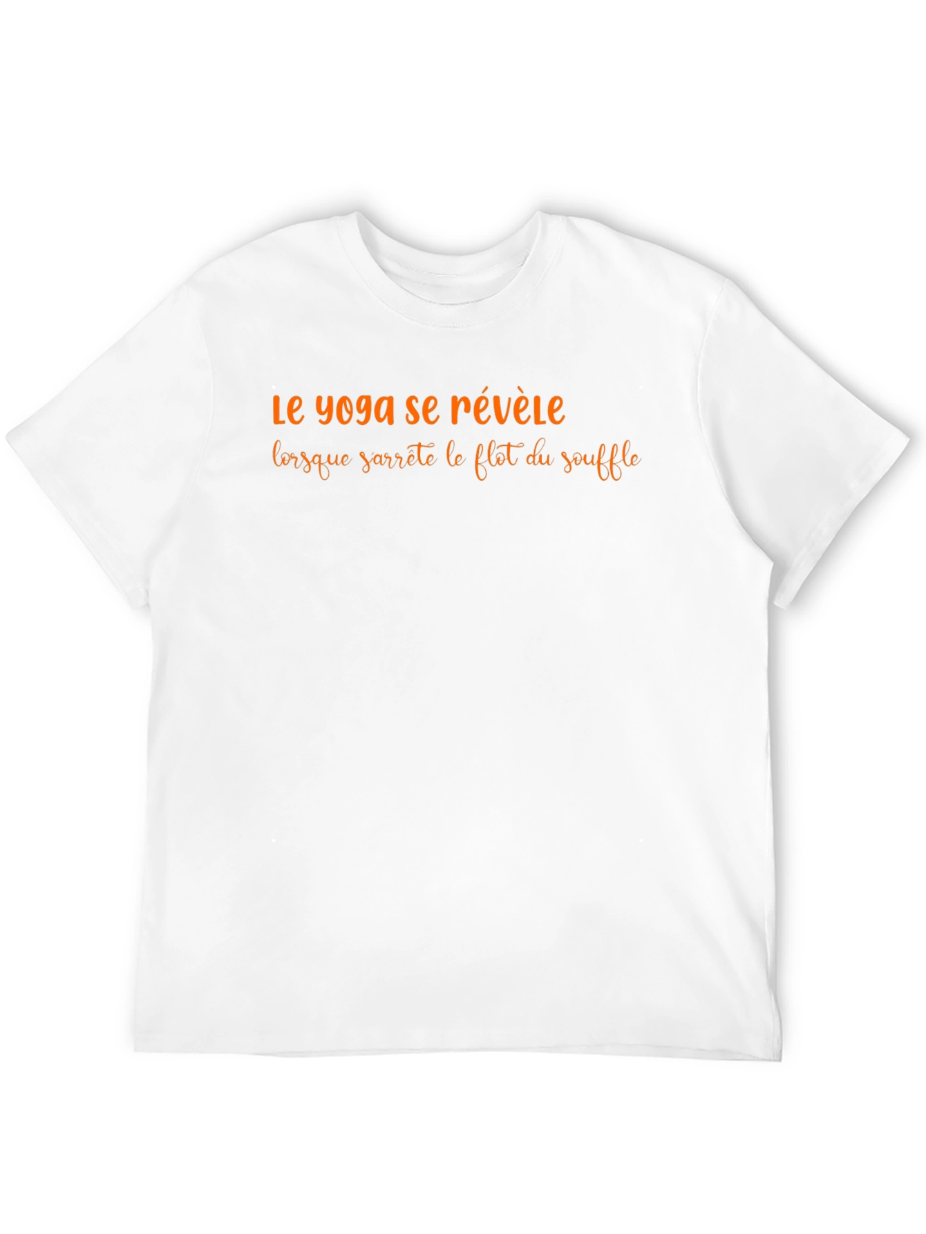 Yoga Phrase T-Shirt - Stylish & Comfortable