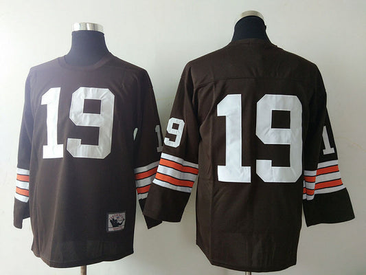 Men's Cleveland Browns Bernie Kosar Mitchell & Ness Brown Legacy Replica Jerseys