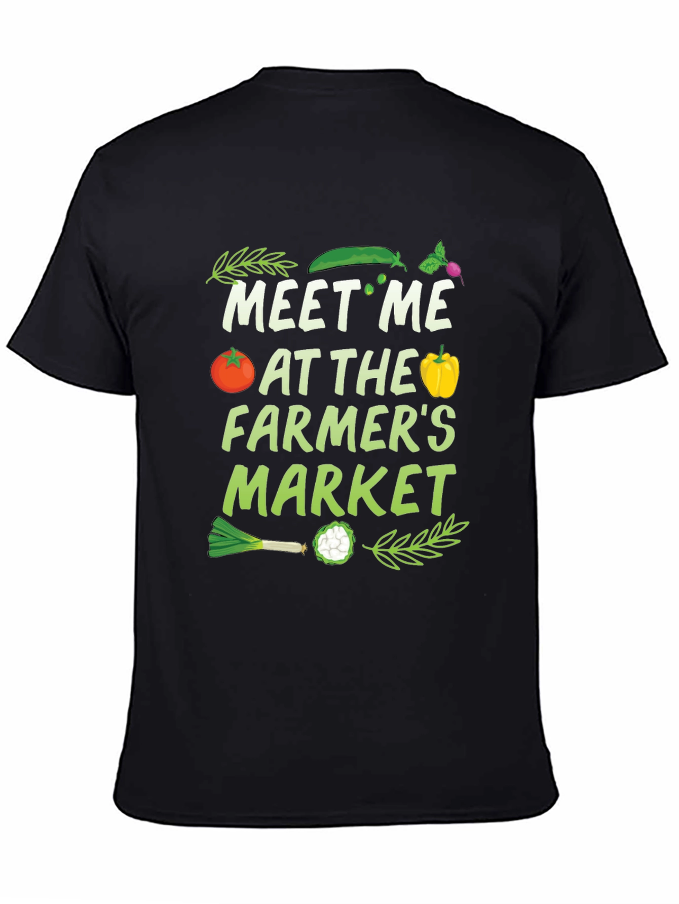 Farmers Market Graphic T-Shirt
