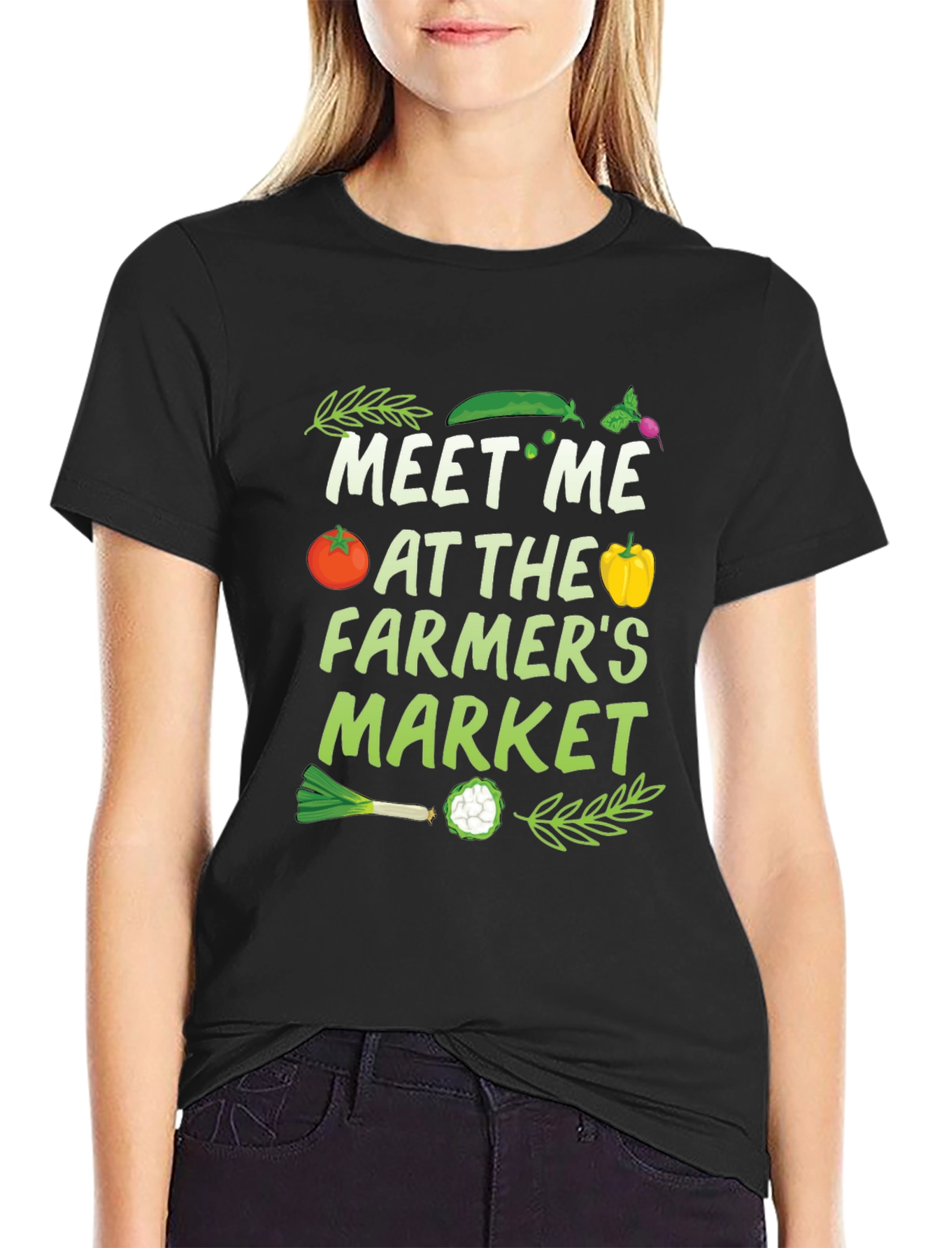 Farmers Market Graphic T-Shirt
