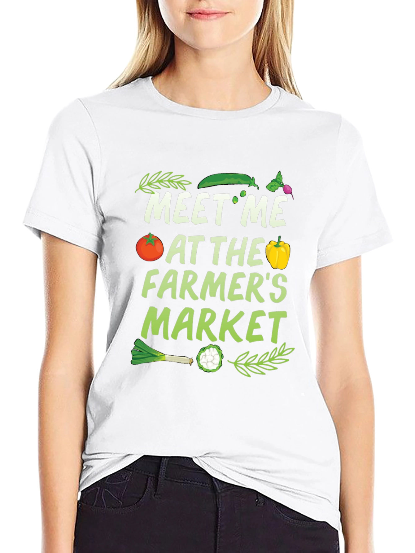 Farmers Market Graphic T-Shirt